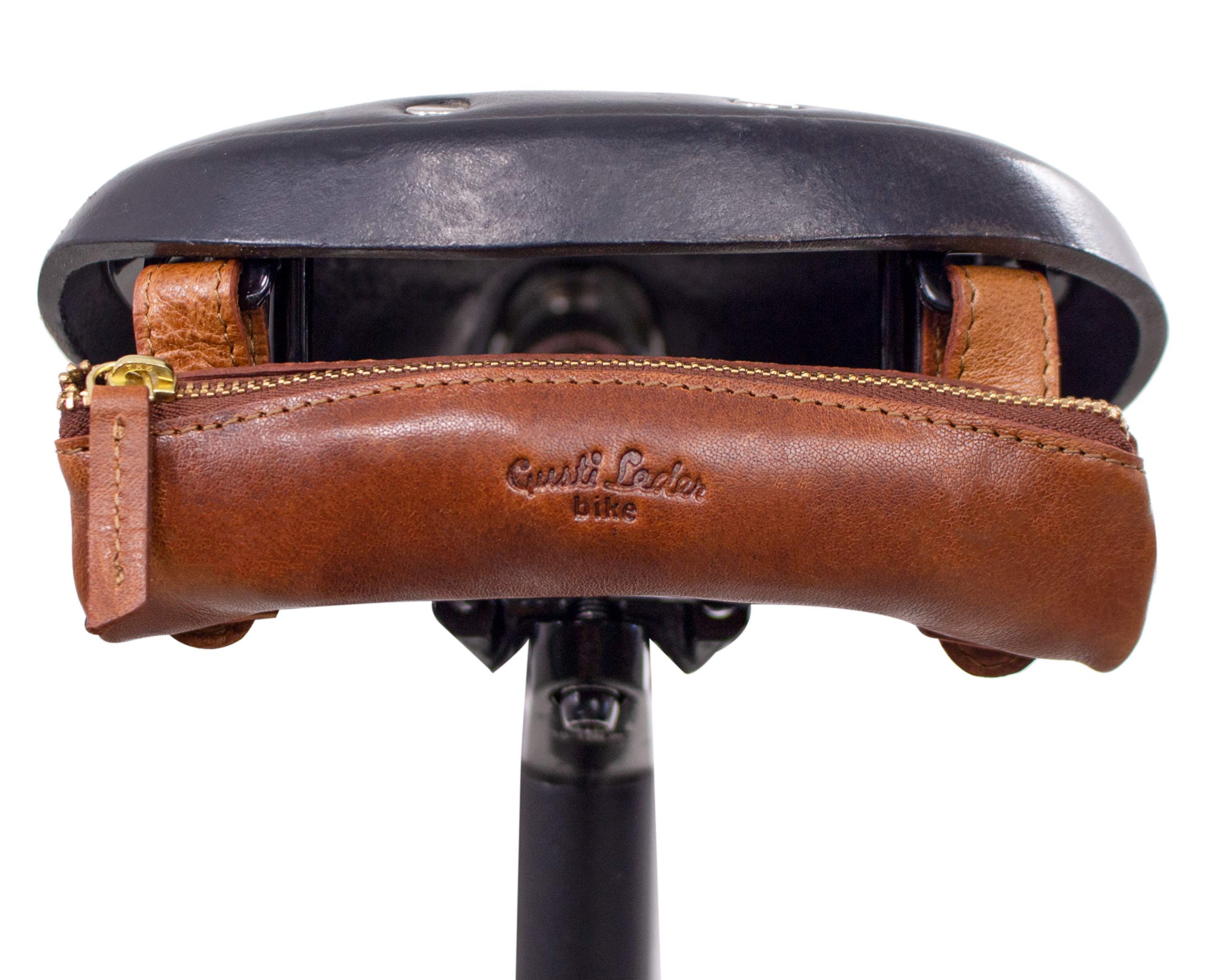 Gusti Brooks - Copertura per Sella in Pelle per Sella di Regan, Accessorio di Protezione per Sella da Bicicletta, Compatibile con Brooks