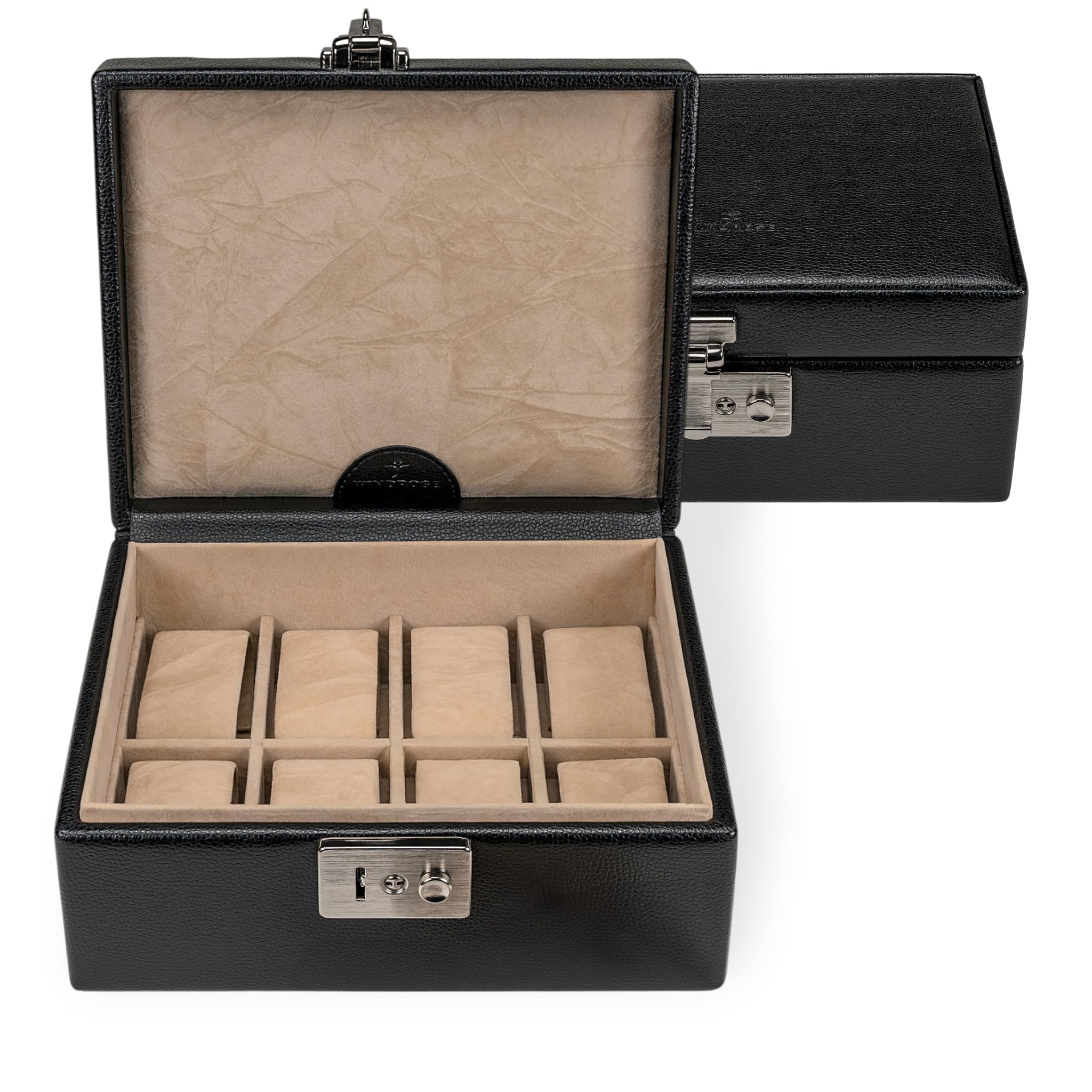 WINDROSE Beluga Watch Safe Box M Black