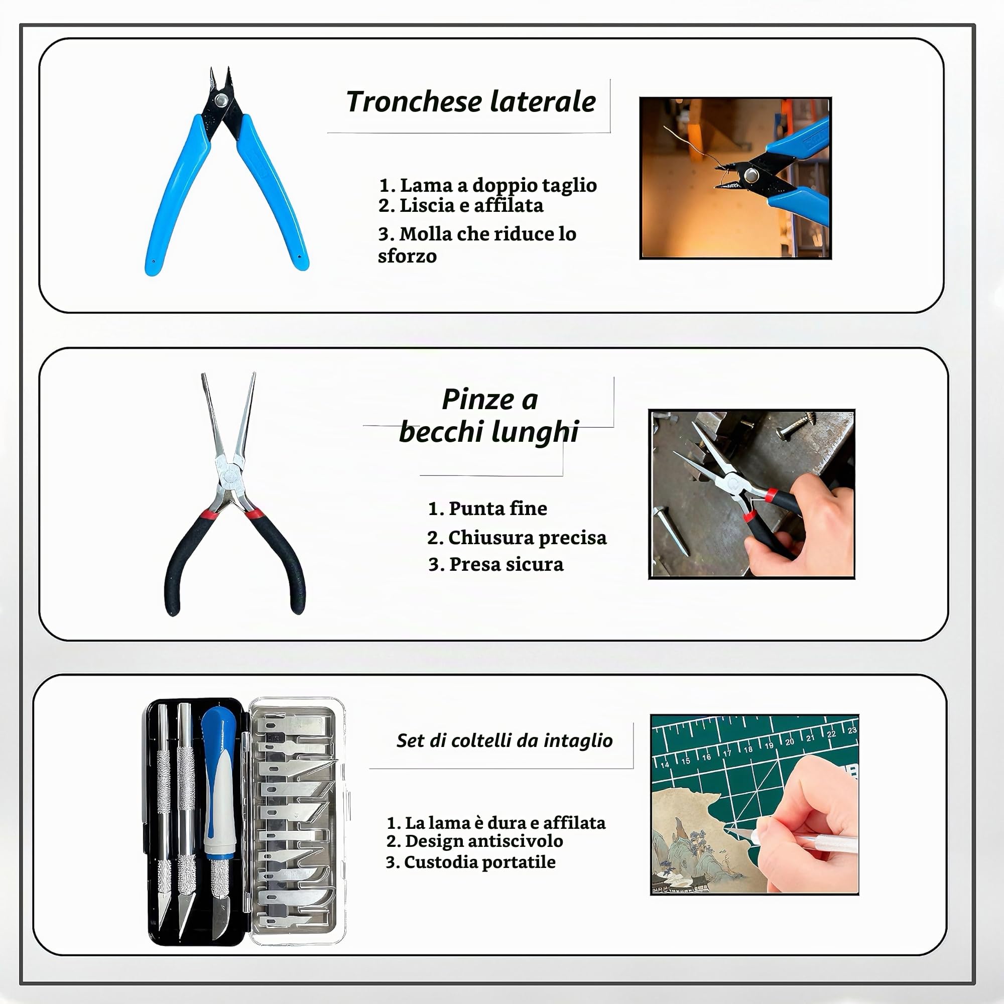 214 Pezzi Kit Strumenti Stampante 3D, Accessori con Pulizia Ugelli, Sbavatore, Lime di Precisione, Pinze e Cacciavite a Cricchetto per Manutenzione e Rimozione Supporti