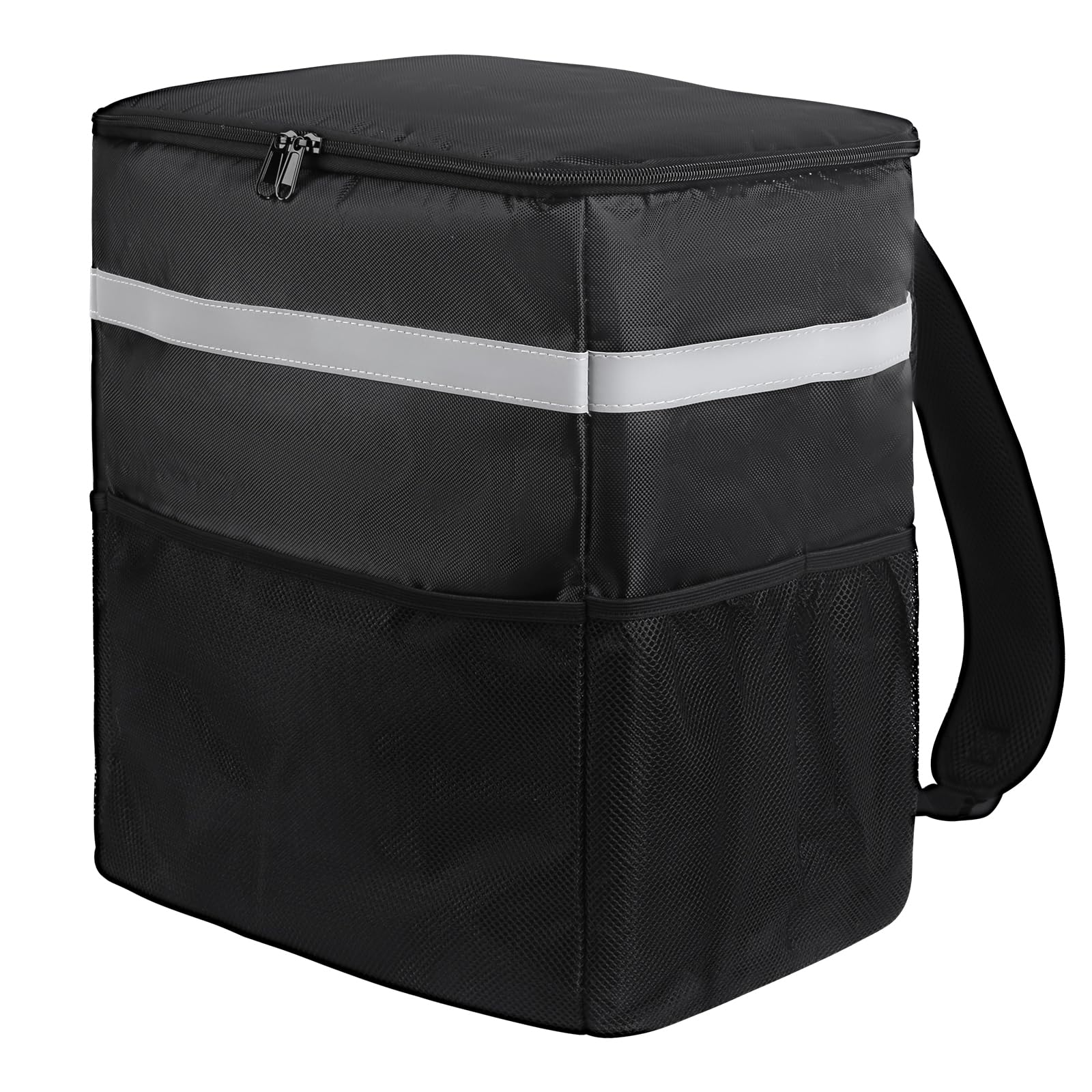 musbus riutilizzabile, per alimenti refrigerati e isolati, ideale per la spesa Della spesa (Nero) Borsa termica termica Borsa termica termica… 1链接