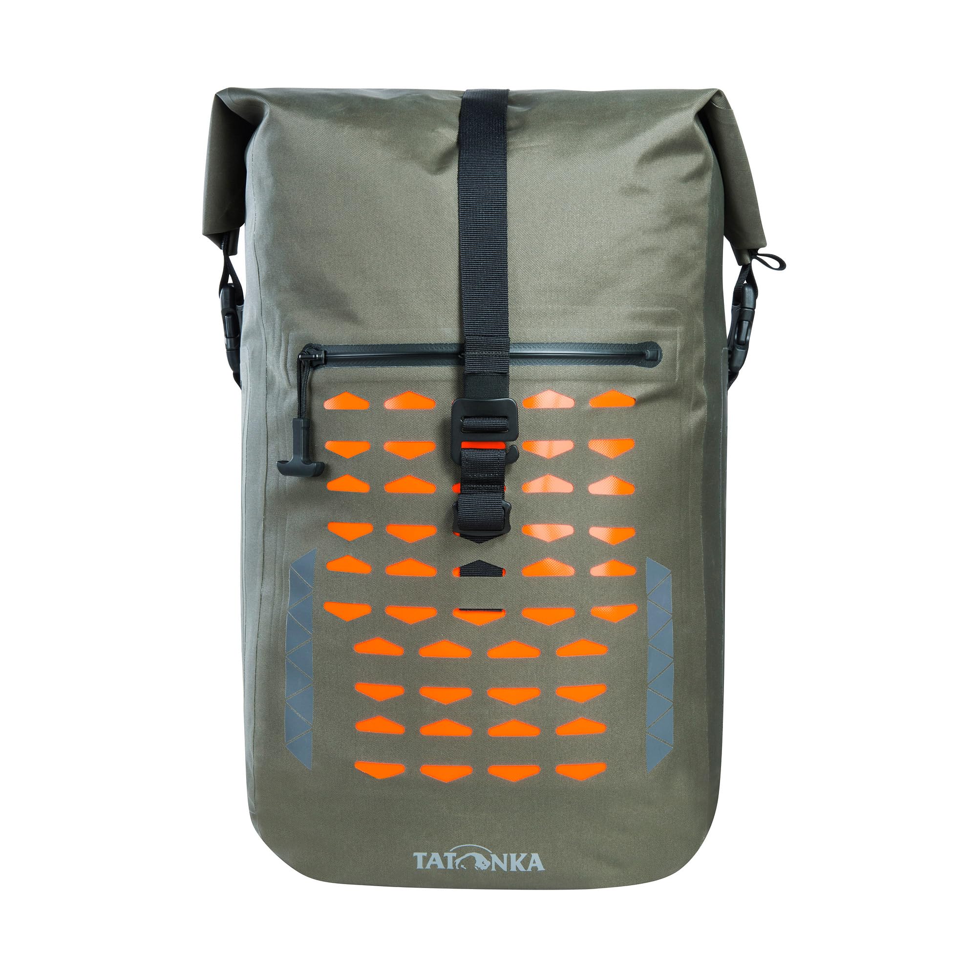Tatonka Commuter Rolltop 30 WP - Wasserdichter Rolltoprucksack für ein Notebook, MOLLE-System, 30 Liter