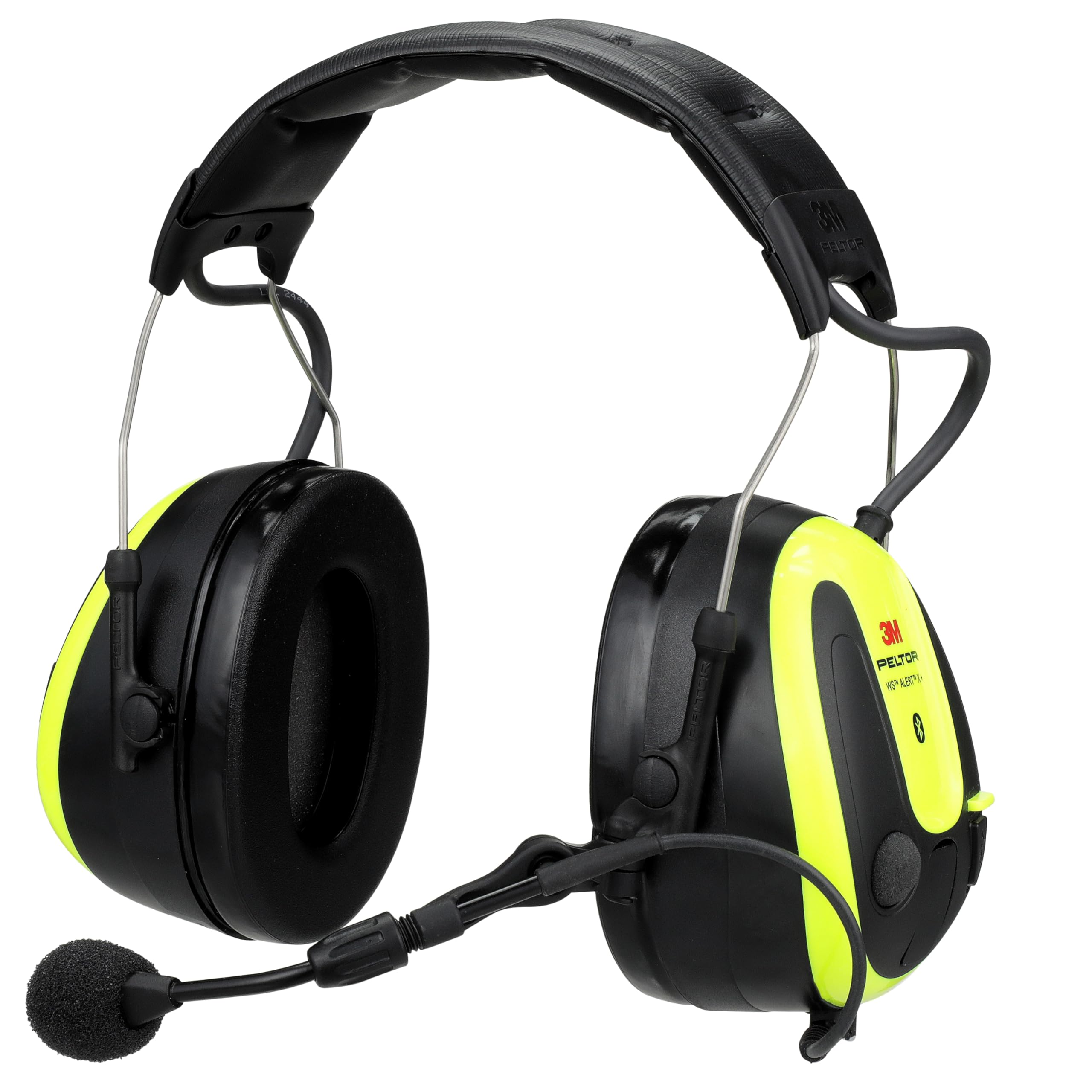 3M PELTOR WS ALERT X+ App, Leichtendes Gelb, Headset, 1 Stück | Kopfband, Bluetooth, MRX21A3WS7, USB-C
