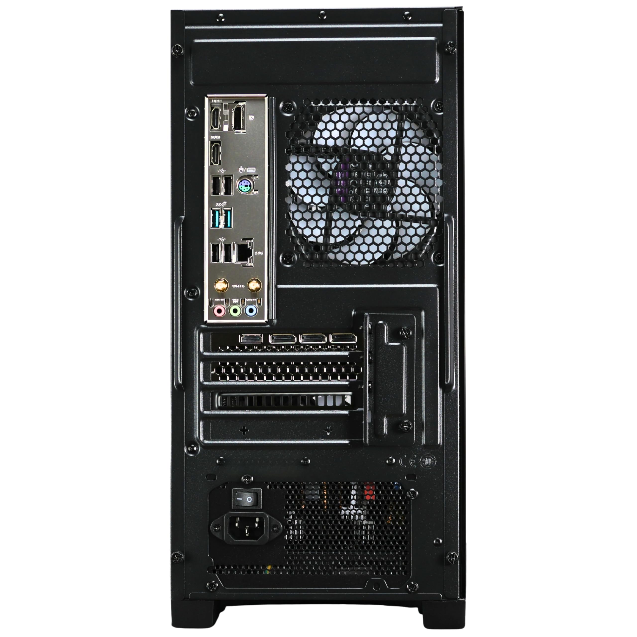Gaming-PC Intel Core i7-14700KF bis 5,6GHz Intel Arc B580 12GB GDDR6 4TB M.2 NVMe SSD 7000MB/s 32GB DDR4-3200MHz einstellbare RGB-Beleuchtung WiFi 6 Windows 11 Pro