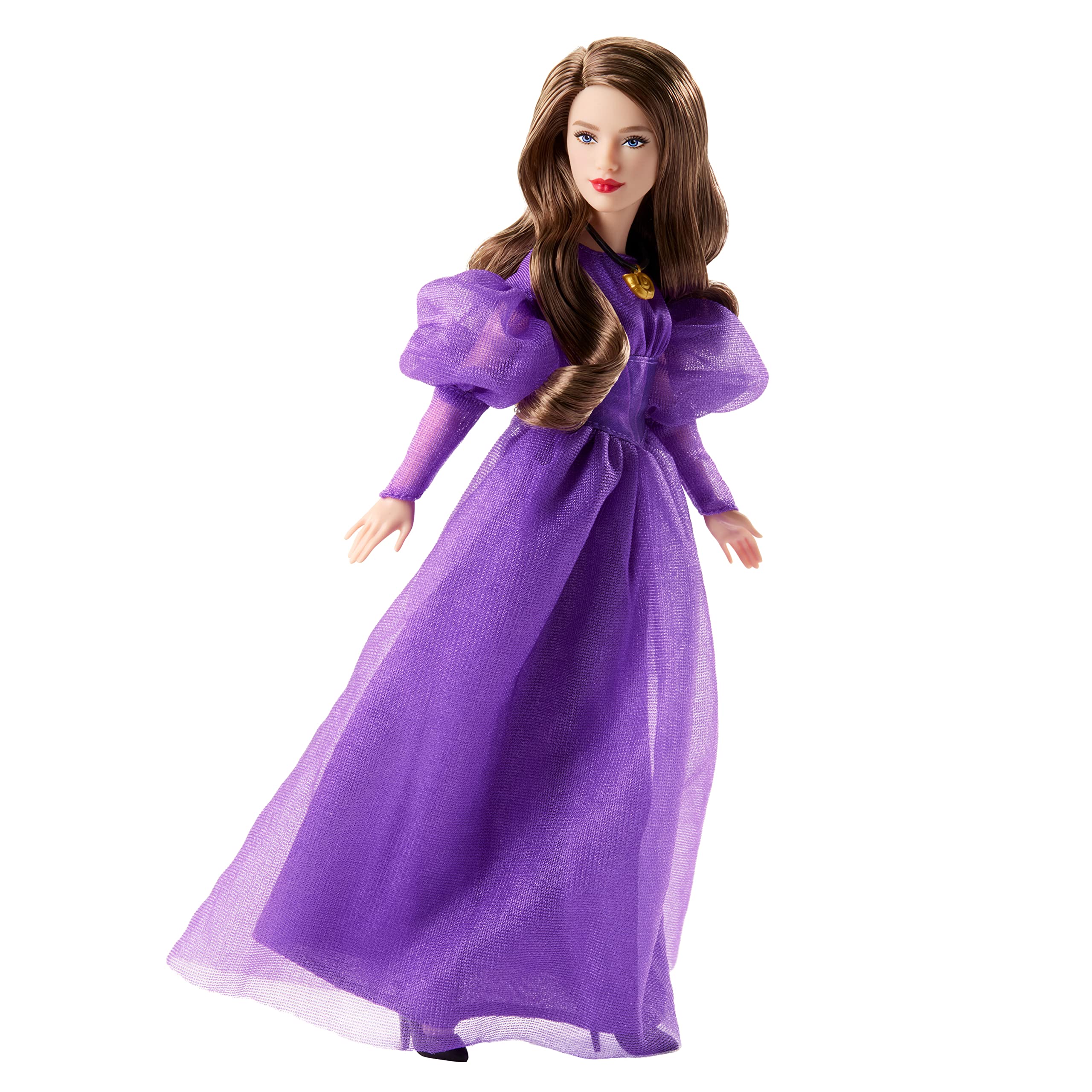 Mattel Disney La Sirenetta - Vanessa, bambola con il caratteristico abito viola e capelli castani, scarpe e collana rimovibili, giocattolo per bambini, 3+ anni, HMX21