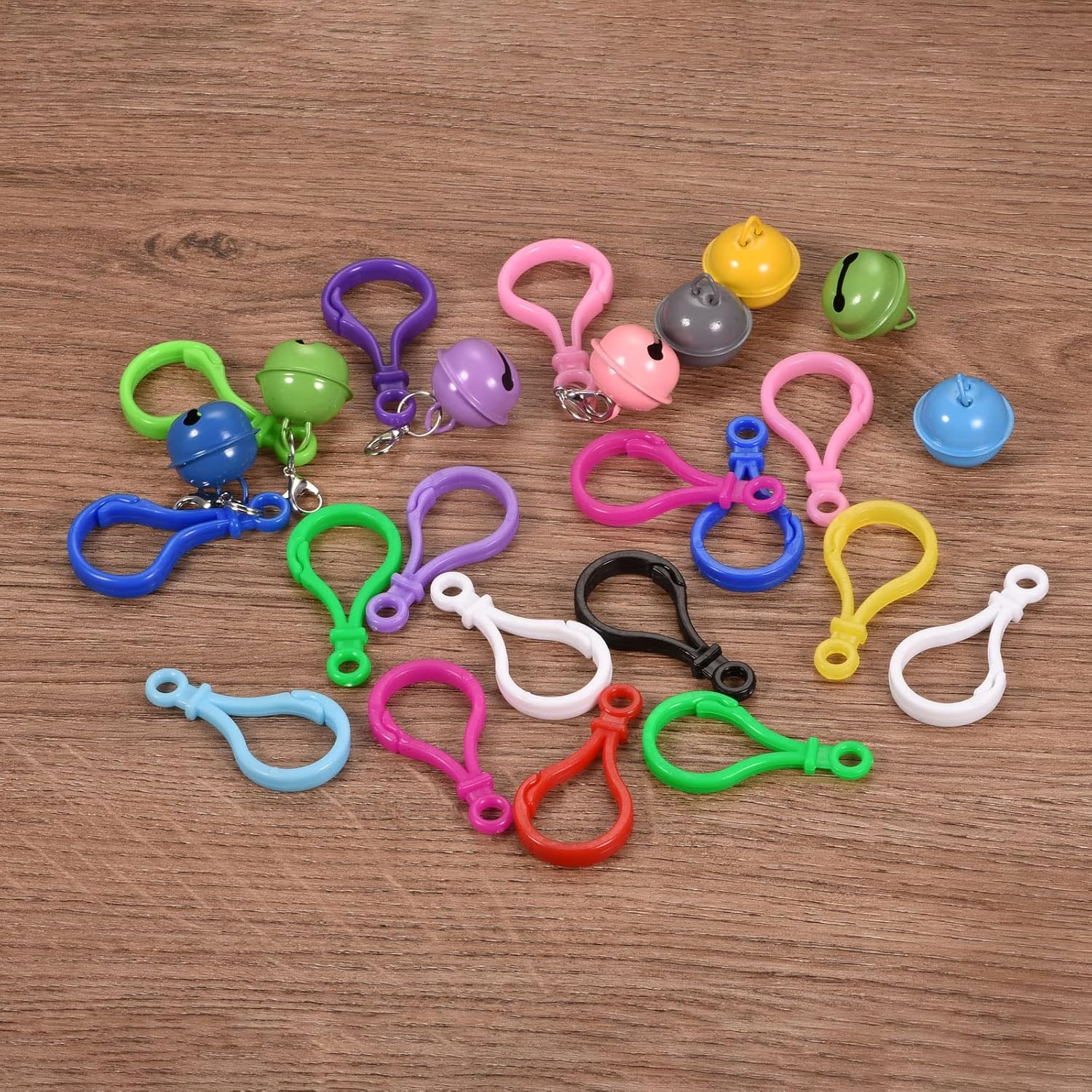 uxcell Plastic Lobster Clasps, 48mm Colorful Claw Snap Clip Hooks for Lanyard, Keychains, DIY Crafting, Sapphire Blue, 48Pcs image 5