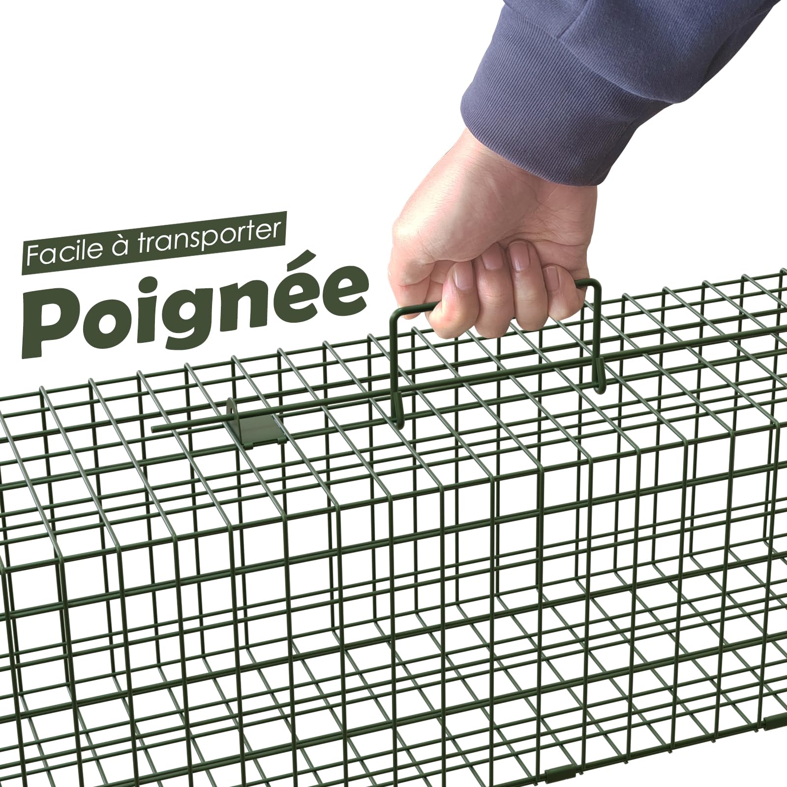 Trappola Per Topi Riutilizzabile Trappole Per Topi Interno Trappola Ratti Per la Cattura di Talpe Ratti Topi Ecc, 60x18x18cm