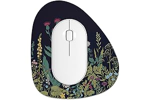 Slim Mouse Pad: Rimilak Mini Mouse Pad, 6x7 Inch, Non-Slip, Waterproof, Compact