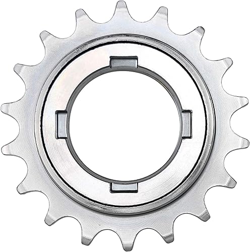 CyclingDeal Bicicleta de bicicleta de 16 17 o 18 dientes de una sola velocidad compatible con cassette Shimano de 12" x 18" o 12" x 332