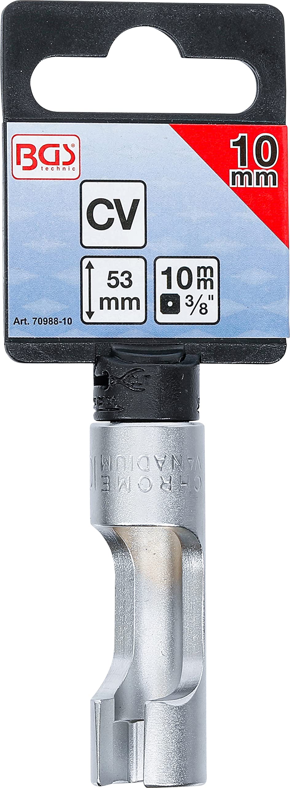 Inserto Speciale Per Chiave A Bussola - Scanalato, 10 Mm (3/8") - BGS 70988-10 - Foto 10