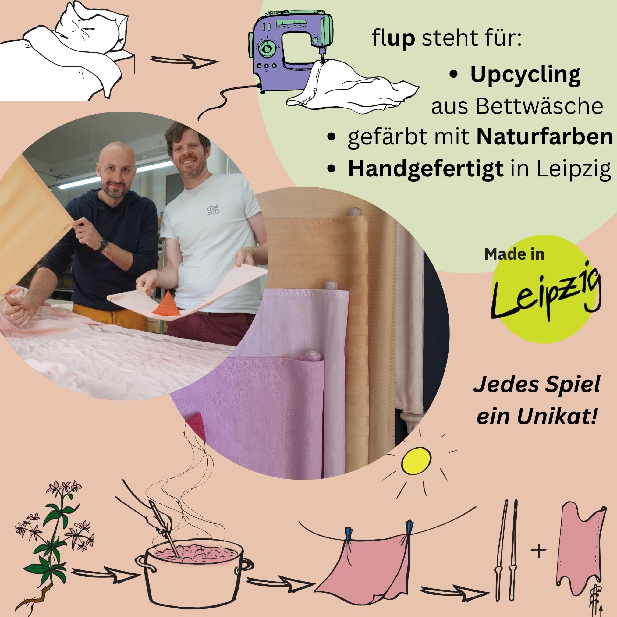 flup Wurfspiel – Outdoor Spiel für Kinder & Erwachsene | Geschicklichkeitsspiel & Fangspiel | Bewegungsspiel für Garten, Park & Strand | Nachhaltig & Made in Germany