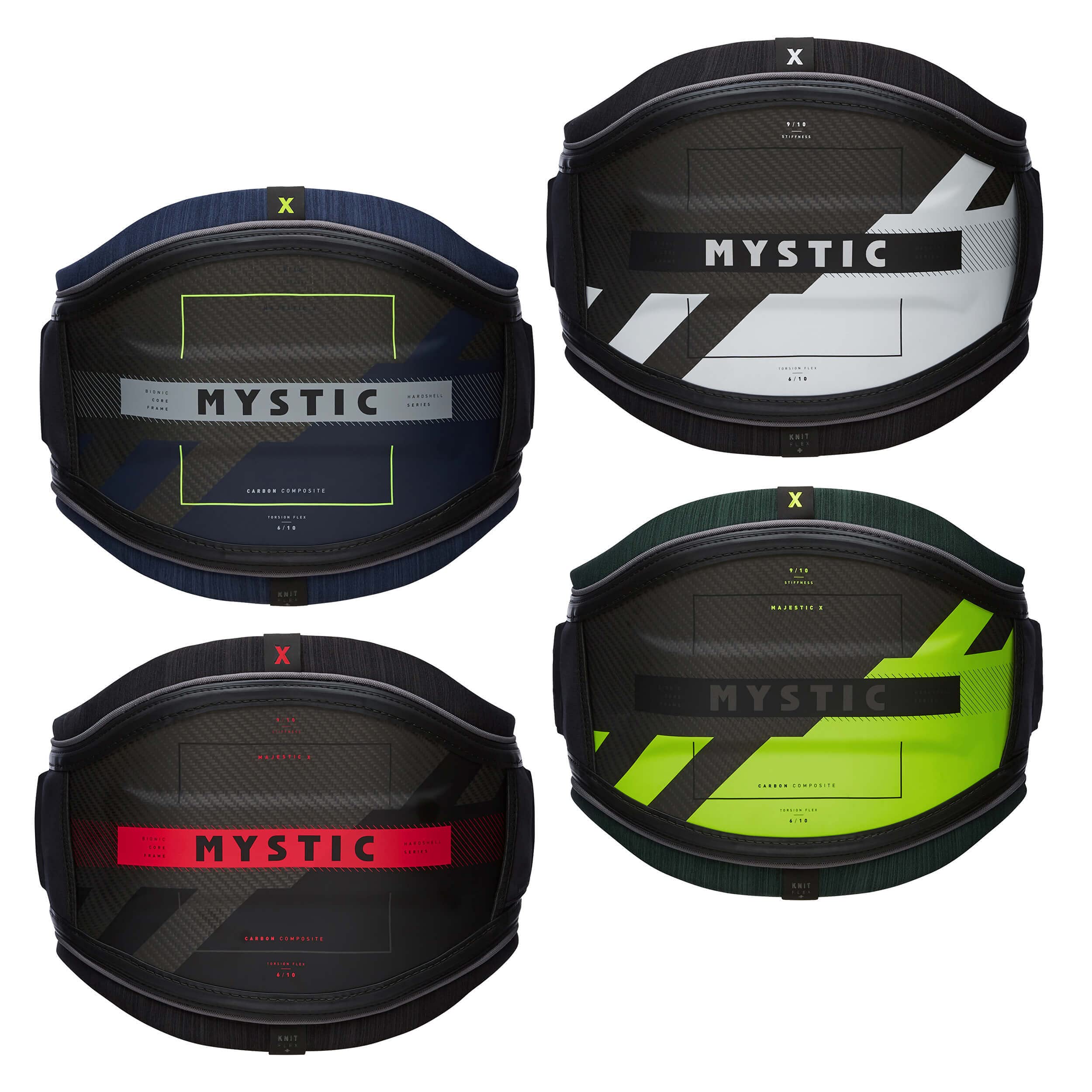 Mystic Majestic X Waist Harness No Spreader Bar 2021- Night Blue 210017 L
