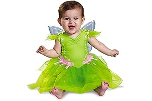 Disney Baby Girls Disguise Tinker Bell Deluxe Infant and Toddler Costumes