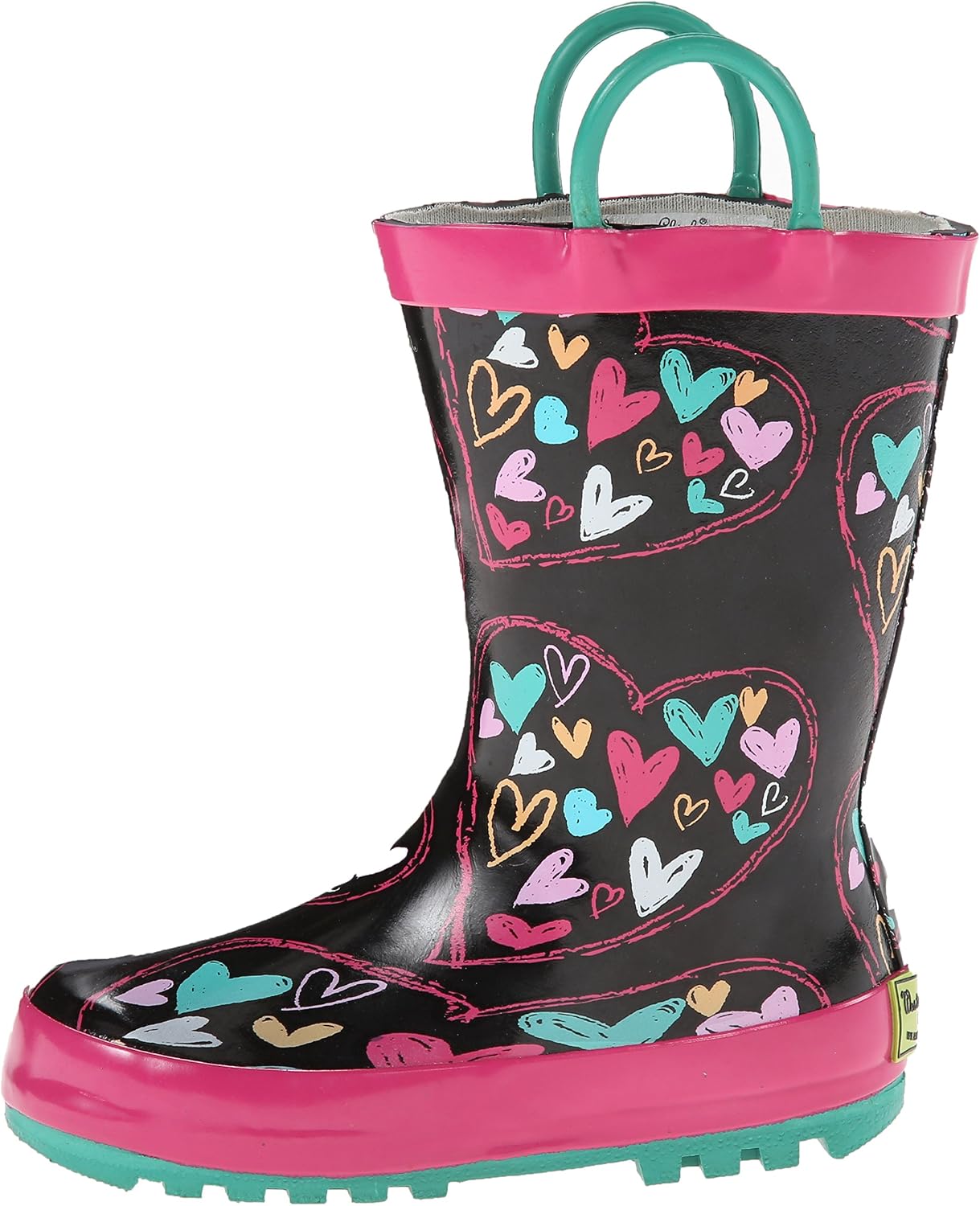 Western Chief Heart Doodle Rain Boot (Infant/Toddler/Little Kid)