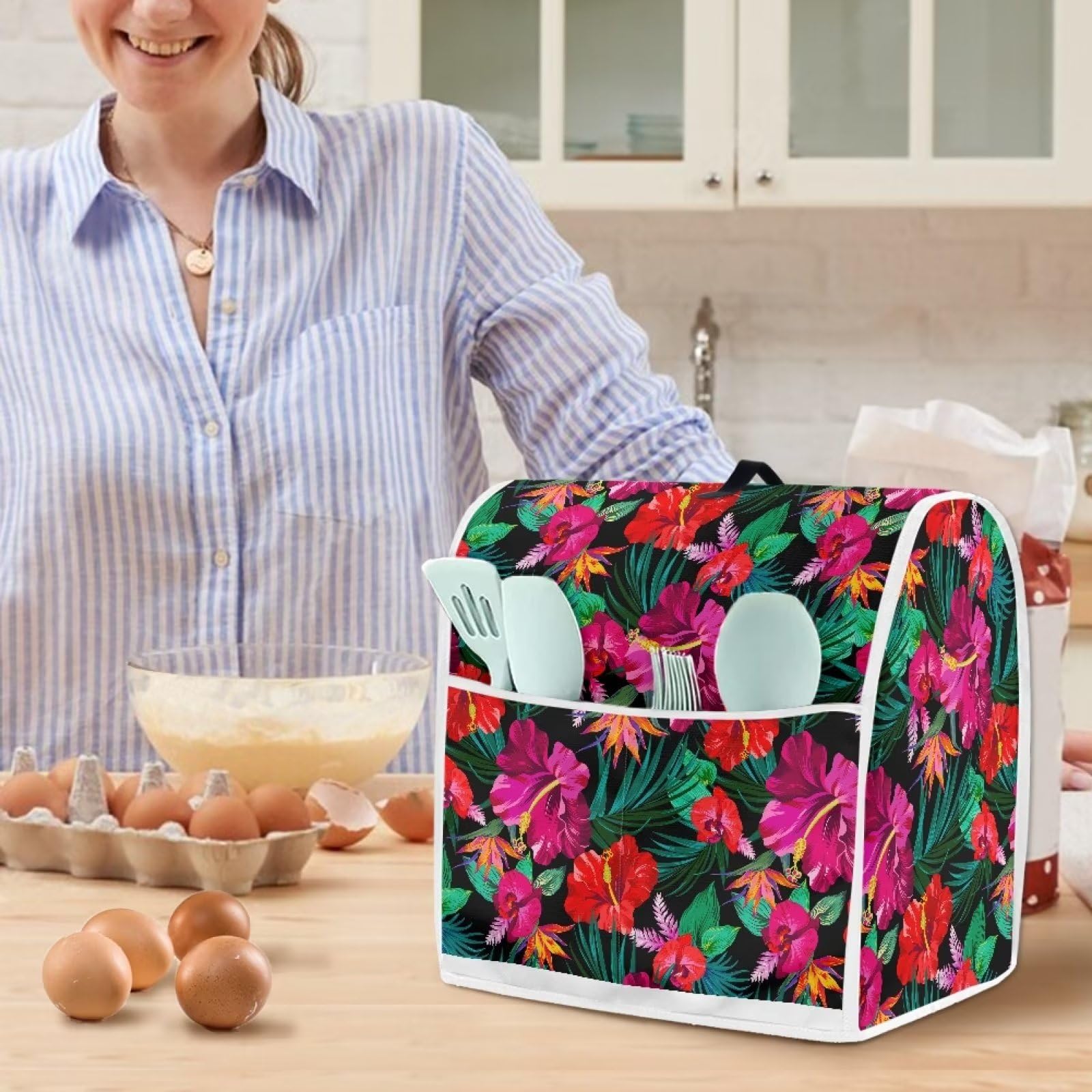 HUGS IDEA Copertura per miscelatore da cucina con tasca per mixer con