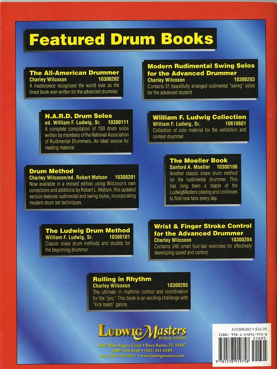 ALL AMERICAN DRUMMER 150 RUDIM: 150 Rudimental Solos