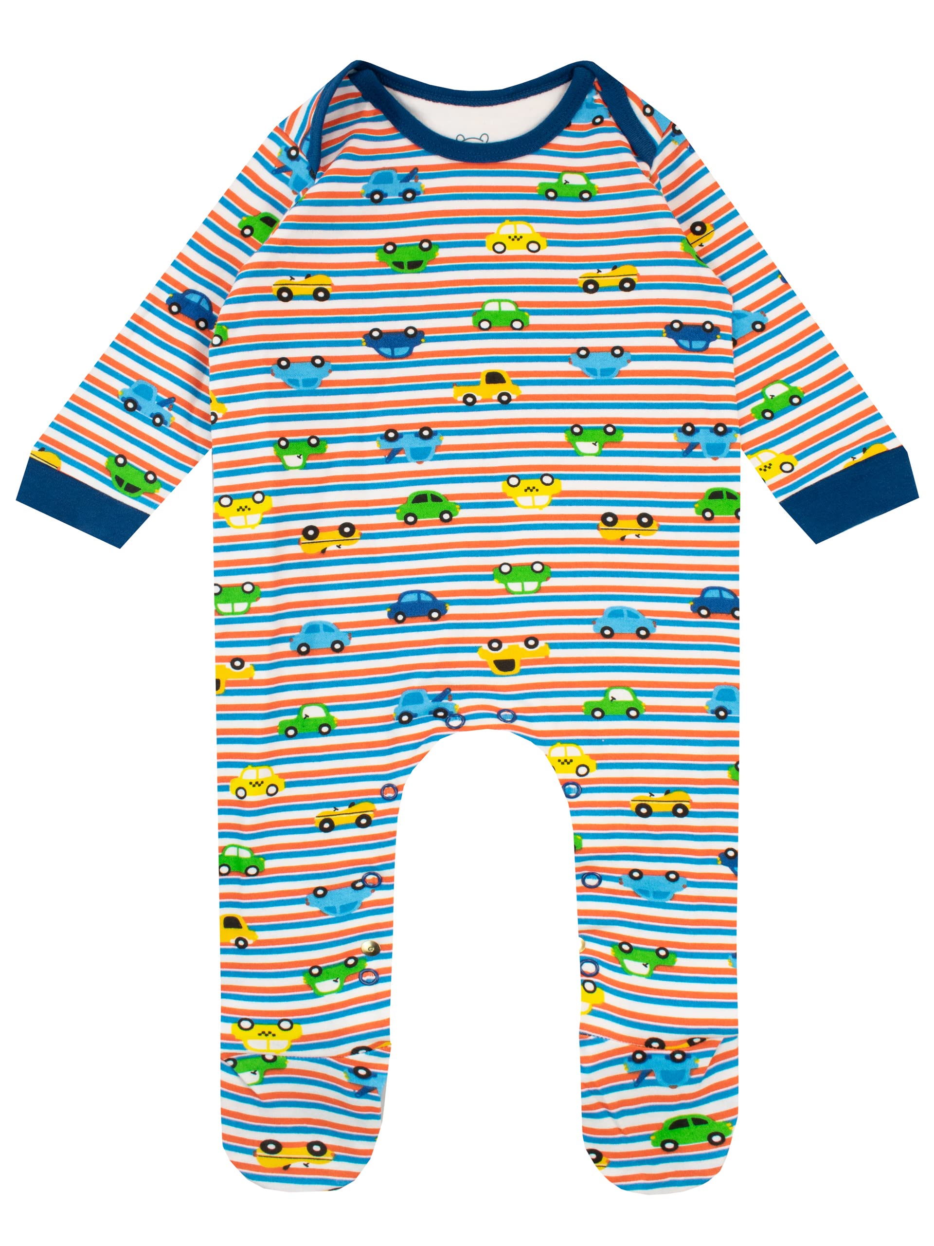 Harry Bear Men's Cars Baby Boy Sleepsuit Transport Multicoloured 9-12 Months