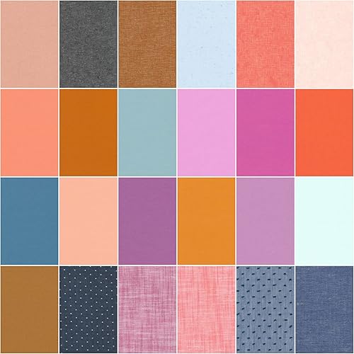 Miniatura 2 de Lo  Behold - Paleta de costura de 24 cuartos de grasa Robert Kaufman Fabrics FQ-1923-24