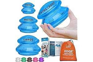 LURE Essentials Edge Cupping Therapy Set: The Ultimate Massage and Cupping Experience