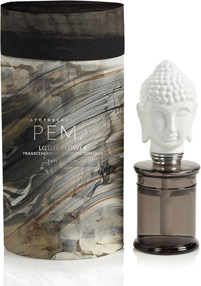 Zodax Perma Porcelain Diffuser Tibetan Hibiscus Fragrance