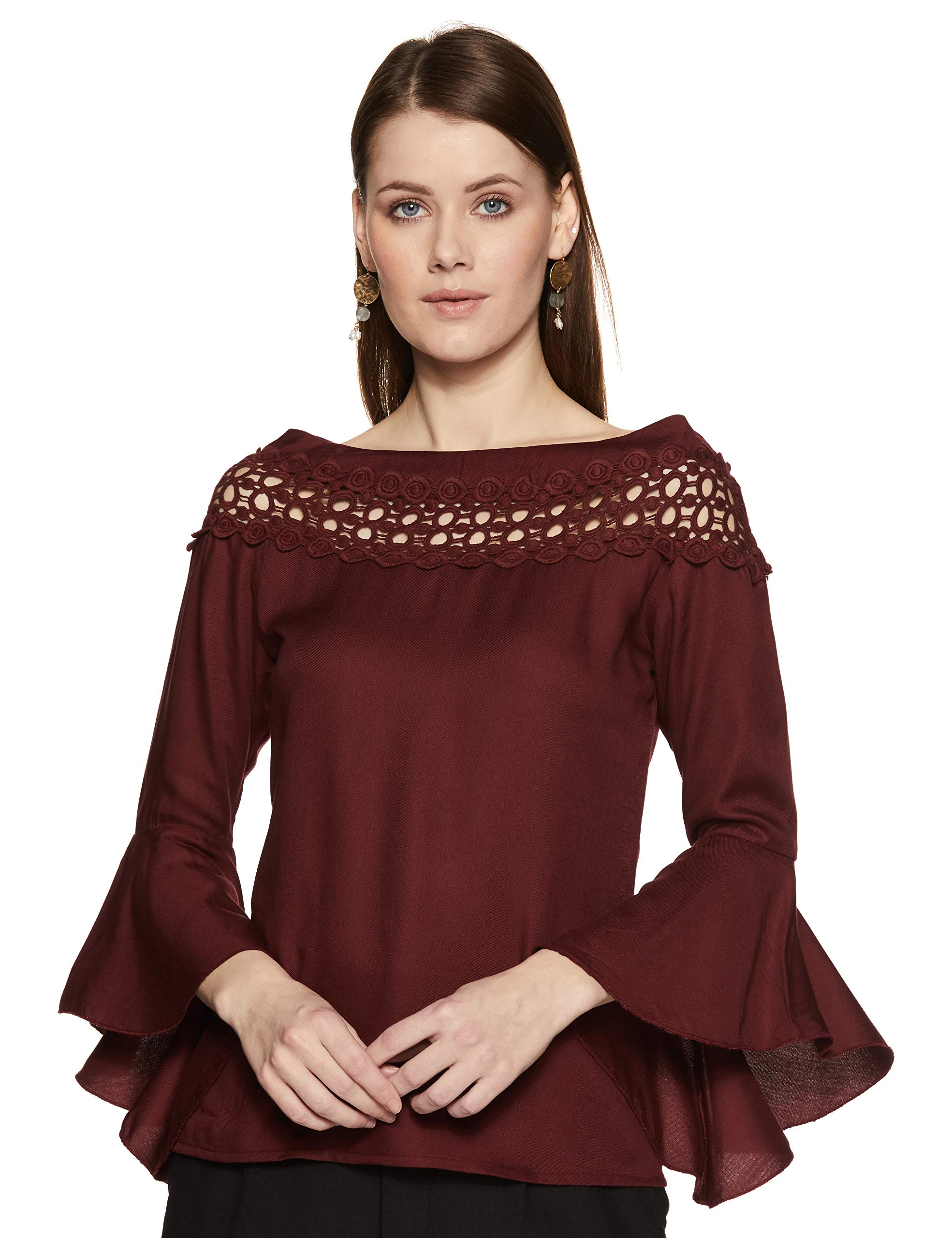 KRAVEWomen's Solid Regular Top