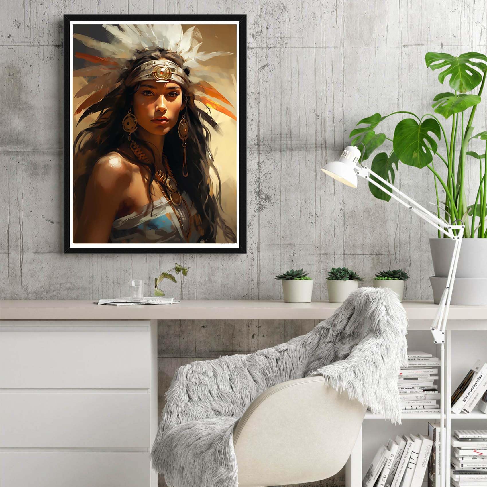 Reofrey 5D Diamond Painting Afrika – DIY Diamantbild Set 30x40 Cm, Voll Belegt