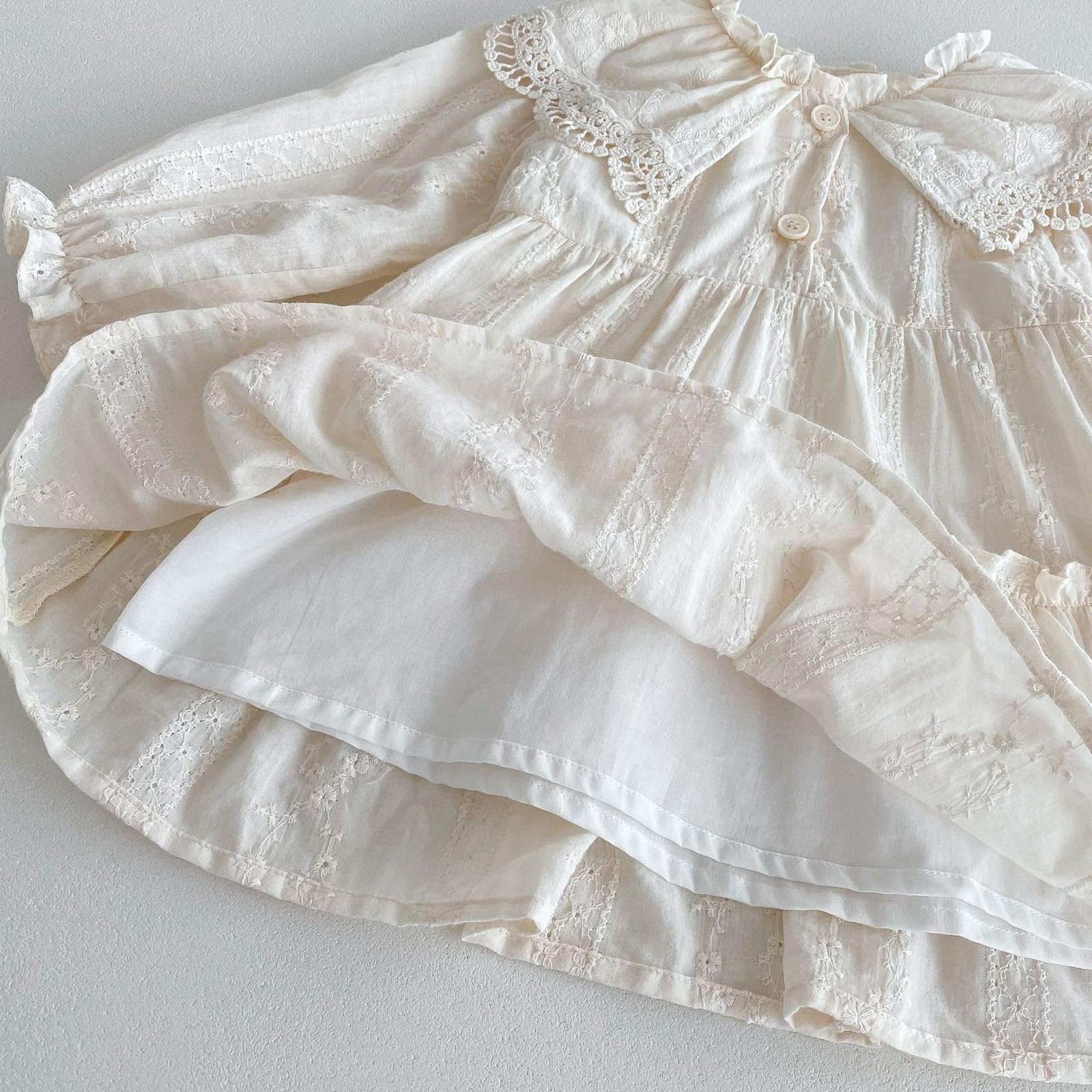 Vestido de princesa de manga corta para niña, bonito y elegante para el verano