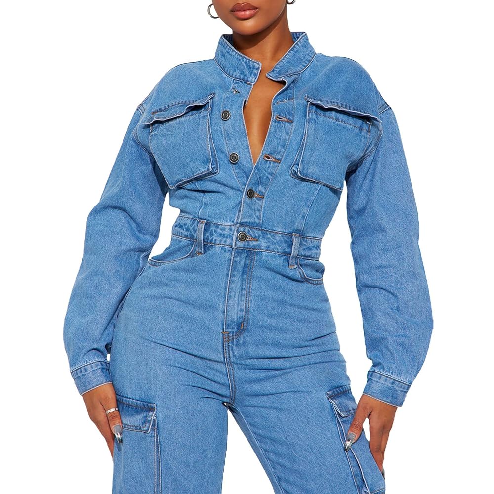 Buttoned Floral Loose Casual Blouse