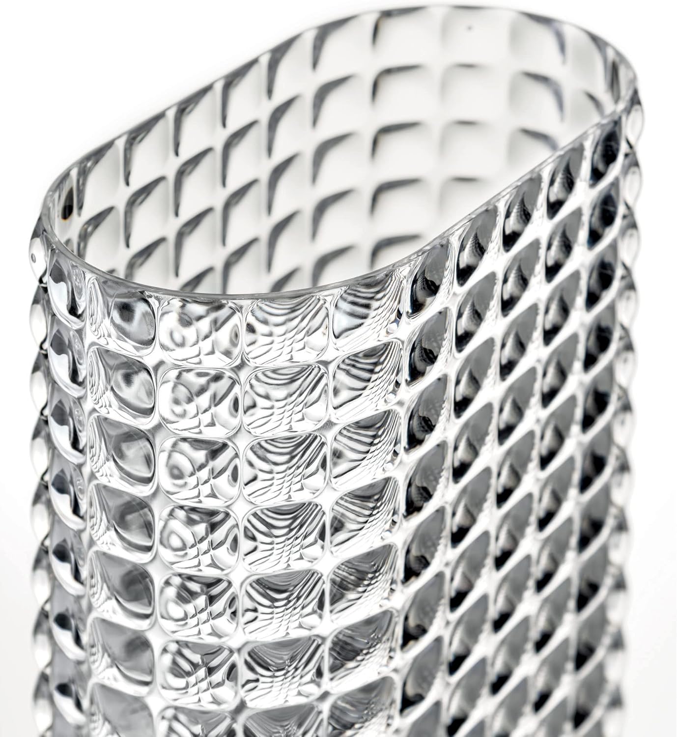 Guzzini - Tiffany, Vase - Transparent, 20 x 11,5 x h29 cm - 19990000