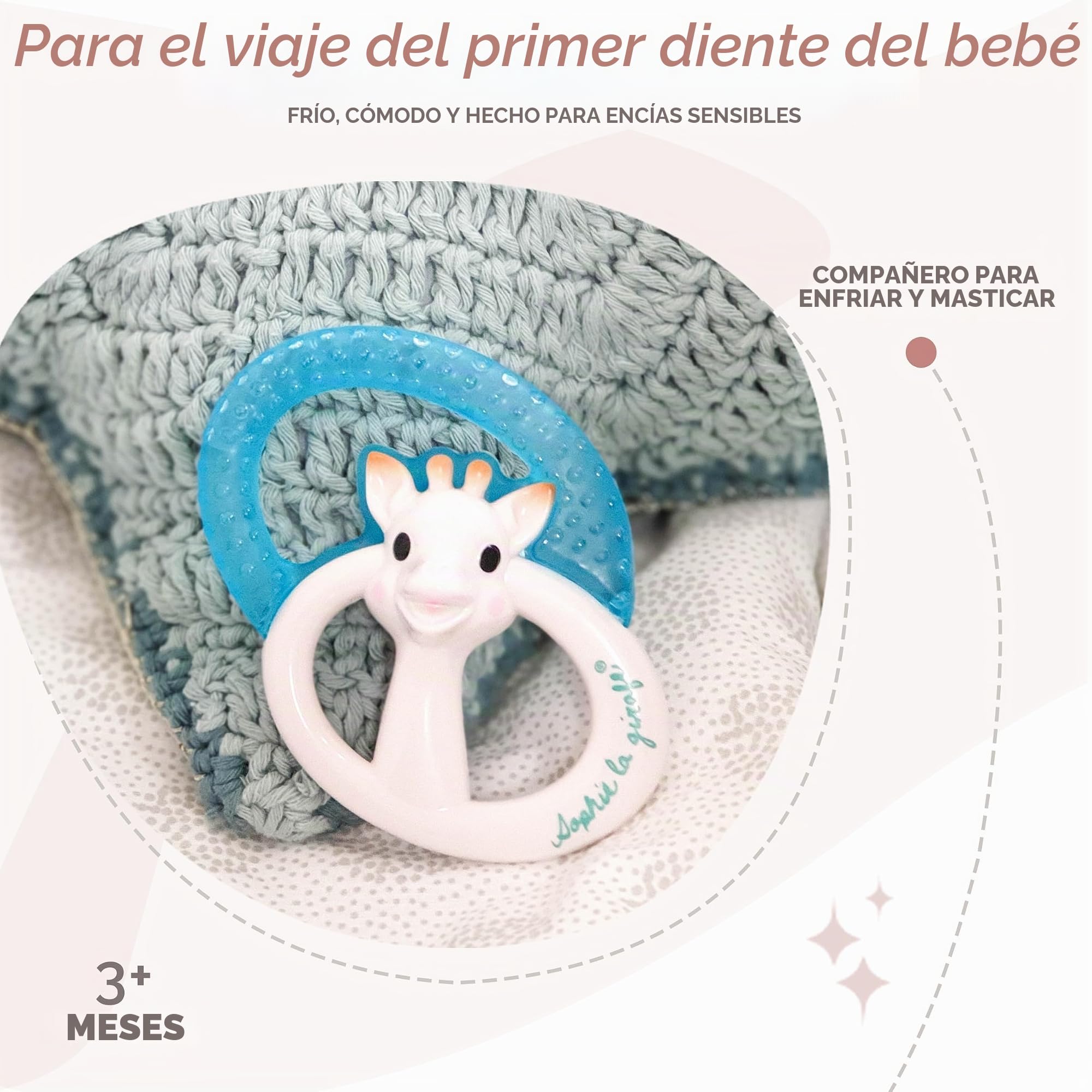 Sophie la Girafe - Mordedor Fresh Refrigerante - Desde 3 Meses