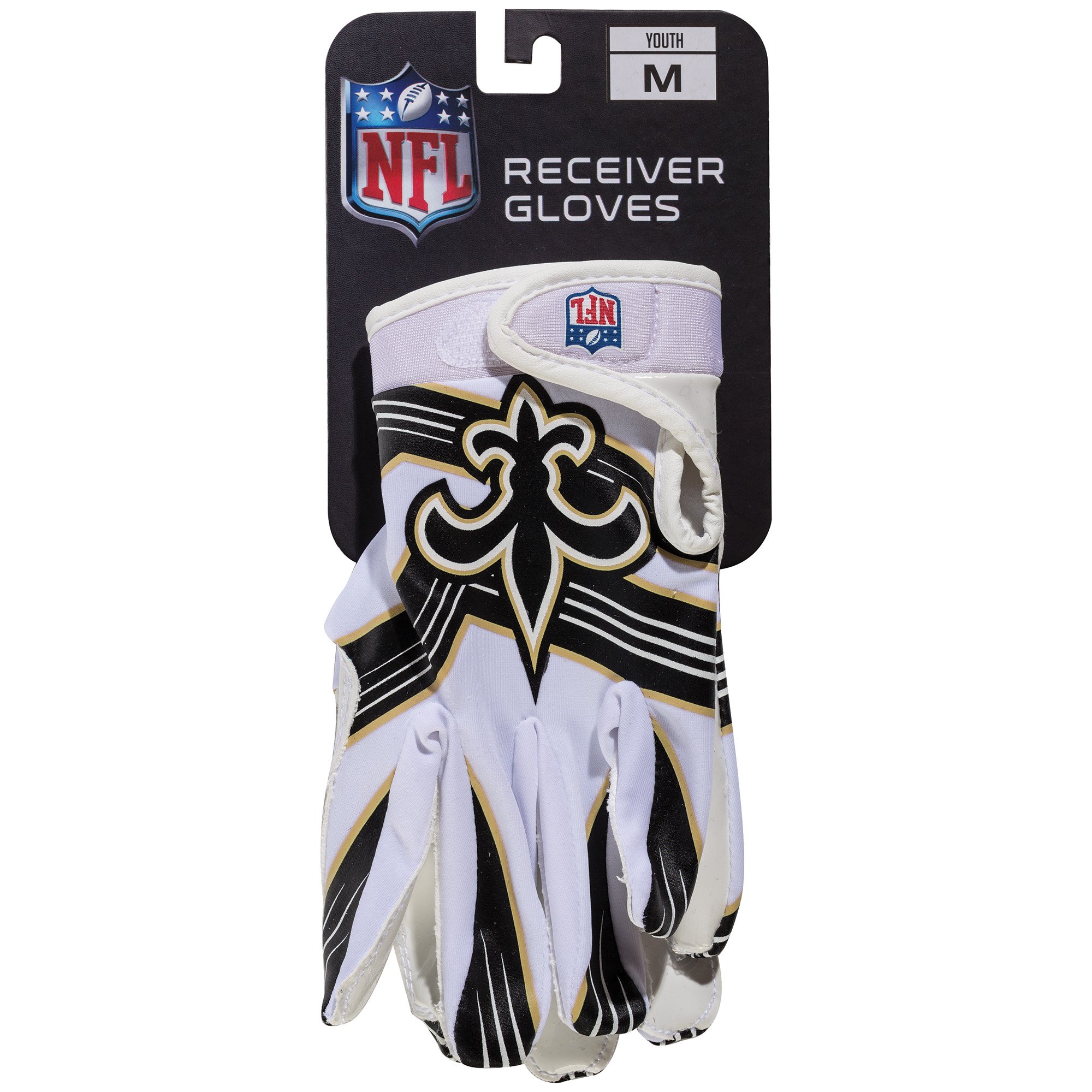 saints football receiver gloves