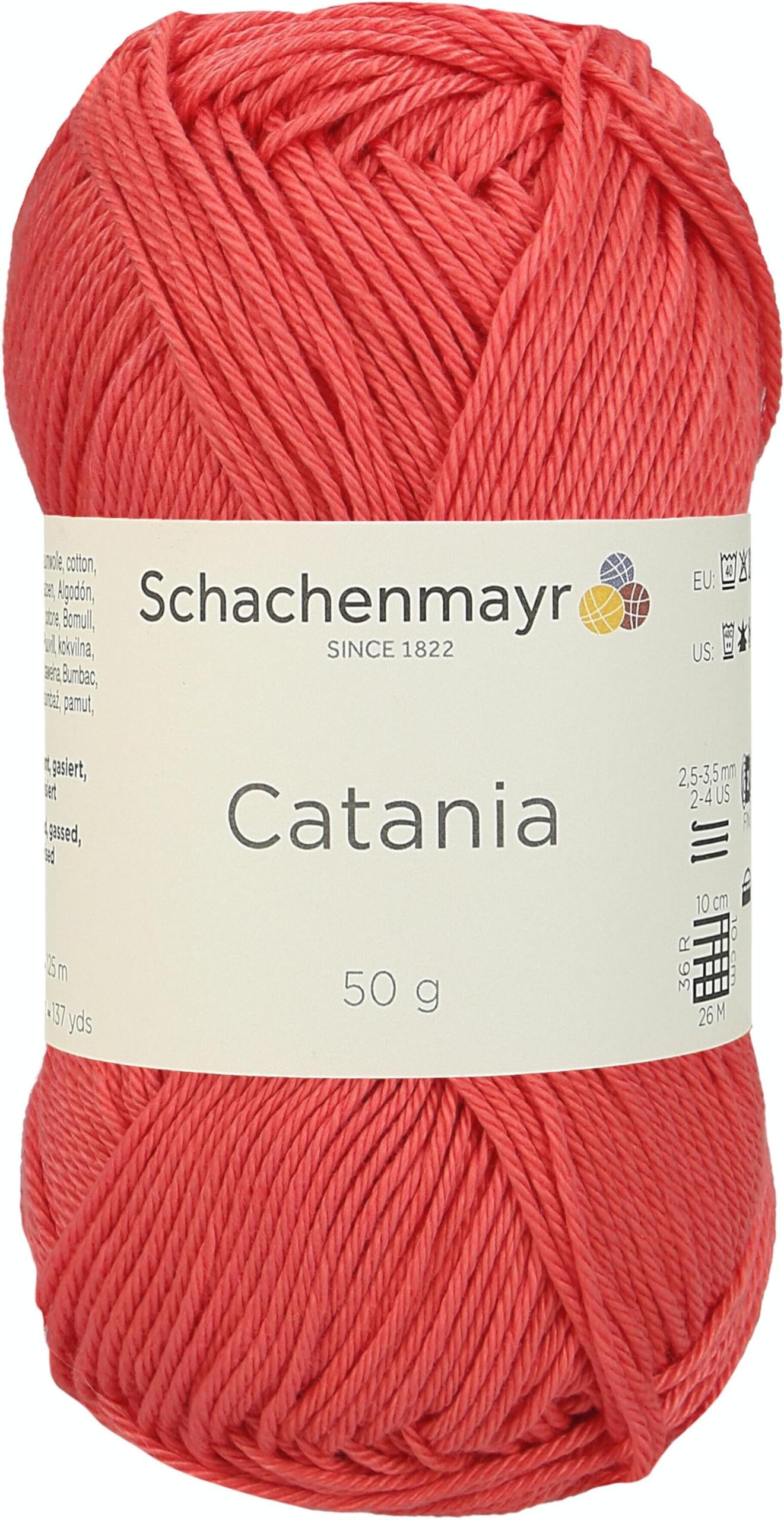 Schachenmayr Hand Knitting Yarns Catania, 50G Kamelie, 11.5 x 5.2 x 6 cm