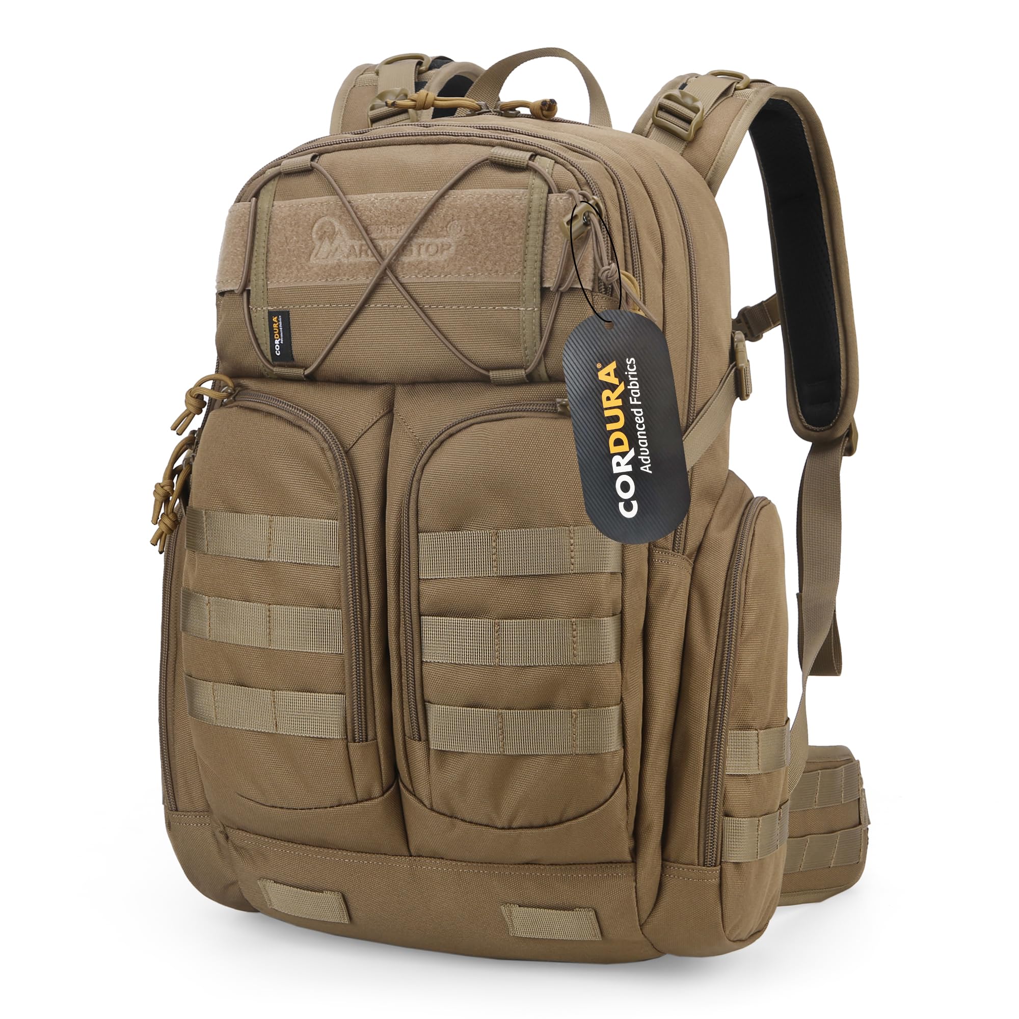 40L Molle Tactical Backpack,Military backpack for Men, Cordura Backpack for Hiking,Camping,Hunting