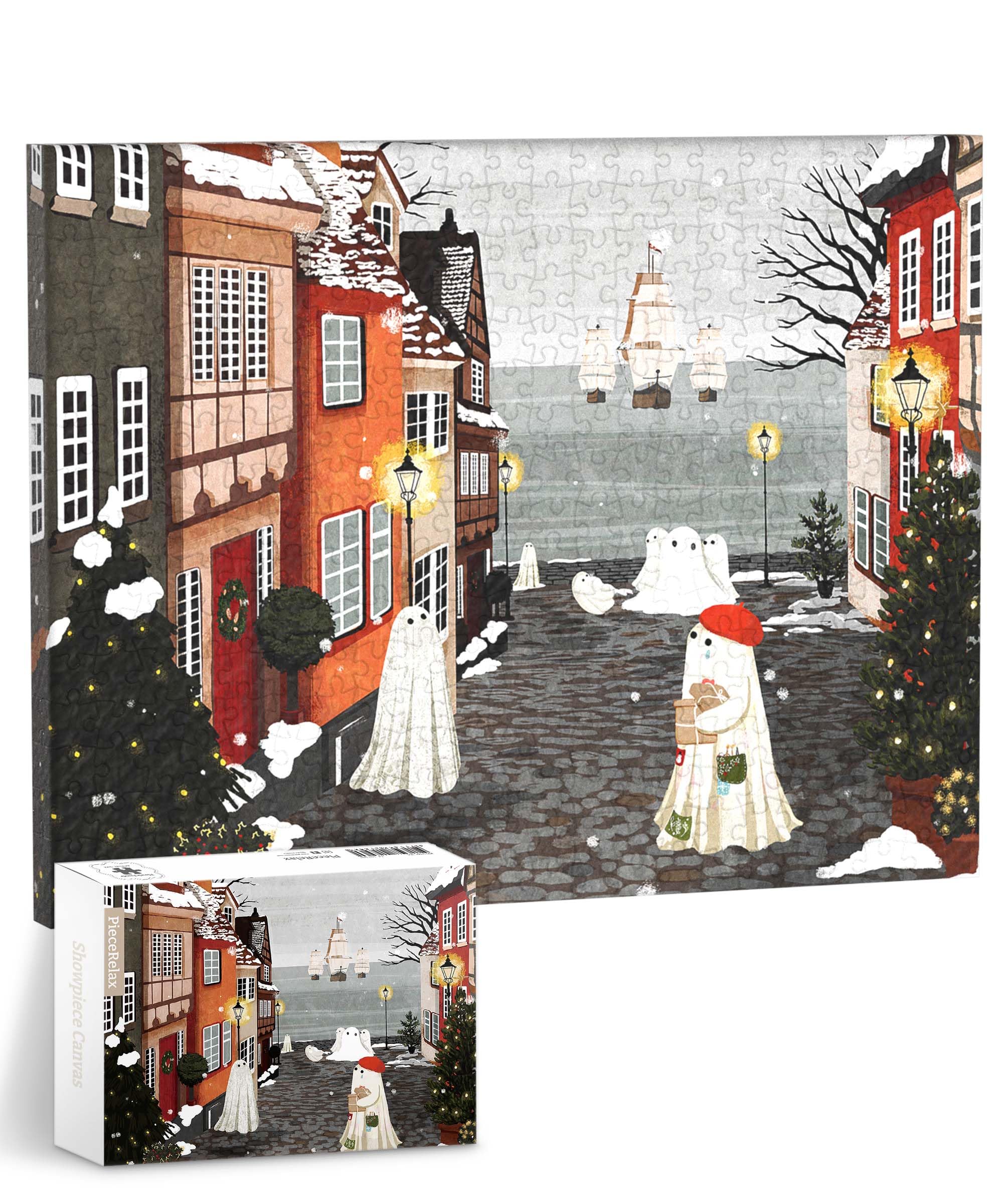PieceRelax Canvas Wall Art Puzzles for Adults, Katherine Blower