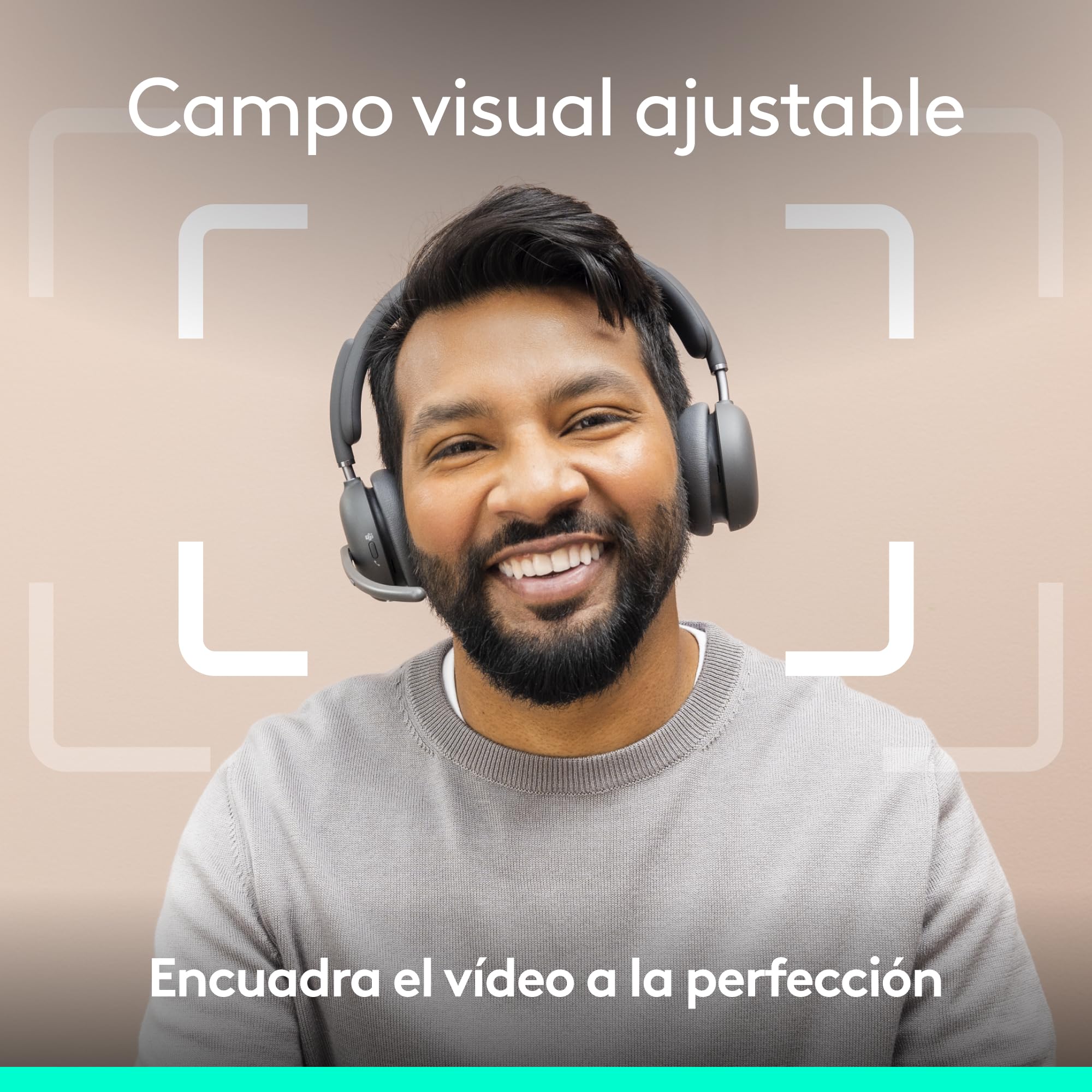 Logitech Brio 4K cámara Web, videollamadas, micrófono cancelación de Ruido, corrección de iluminación automática HD,Microsoft Teams, Zoom, Google Voice, Google Meet, PC/Mac/portátil/Macbook - Grafito
