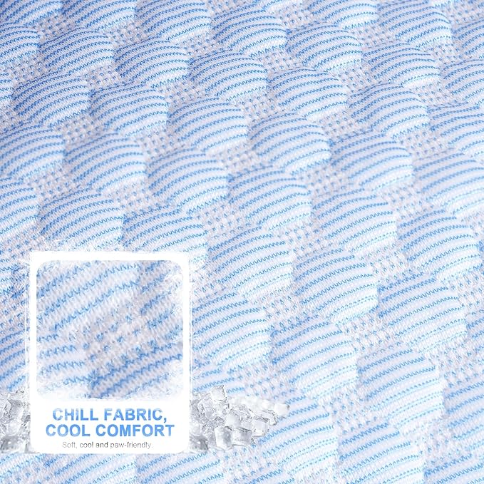 Cama Redonda Perro Mediano 76cm Refrescante y Lavable miniatura 2