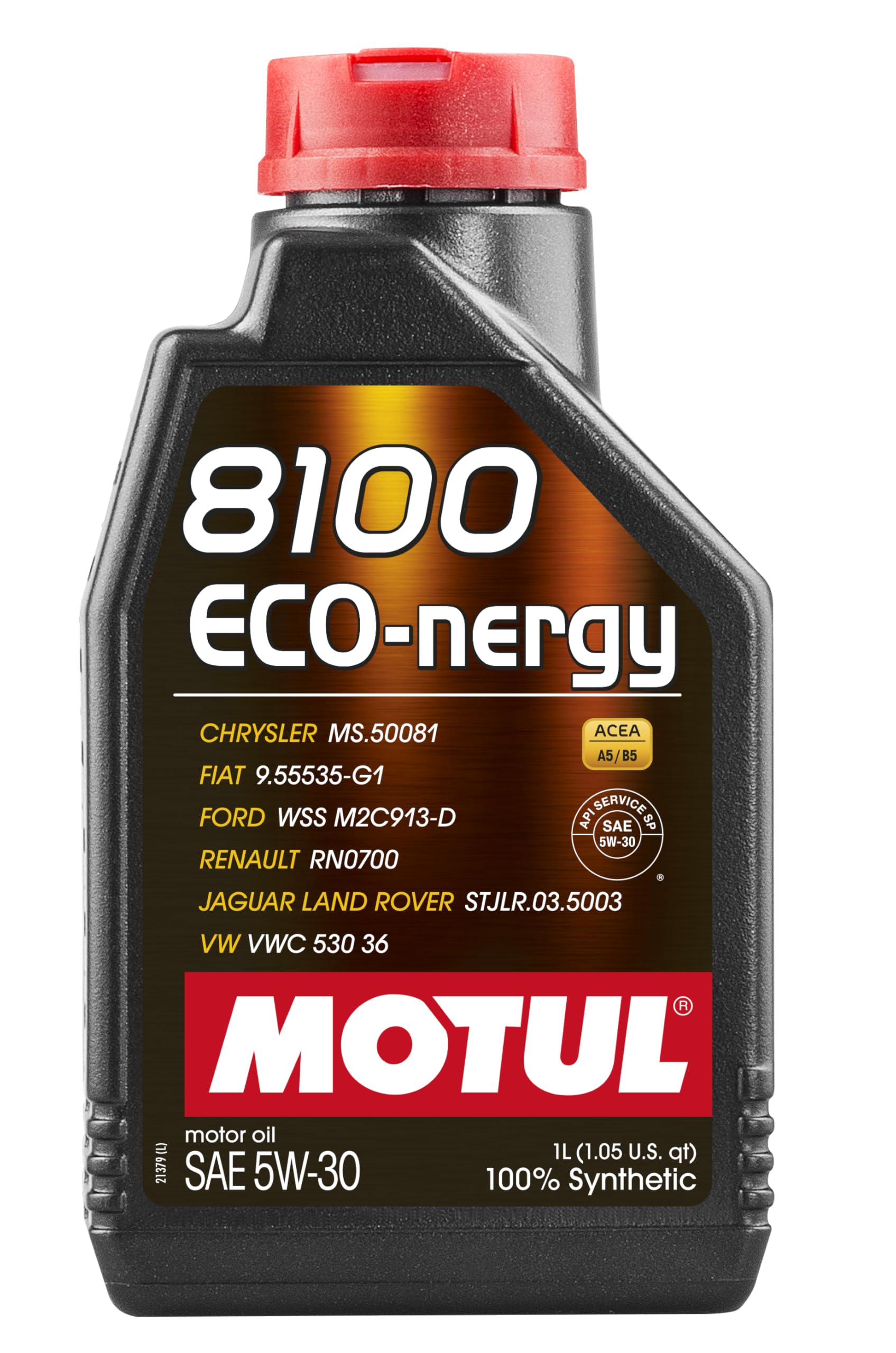 MOTUL Olio motore 8100 5W-​30 Olio sintetico Olio 1 L