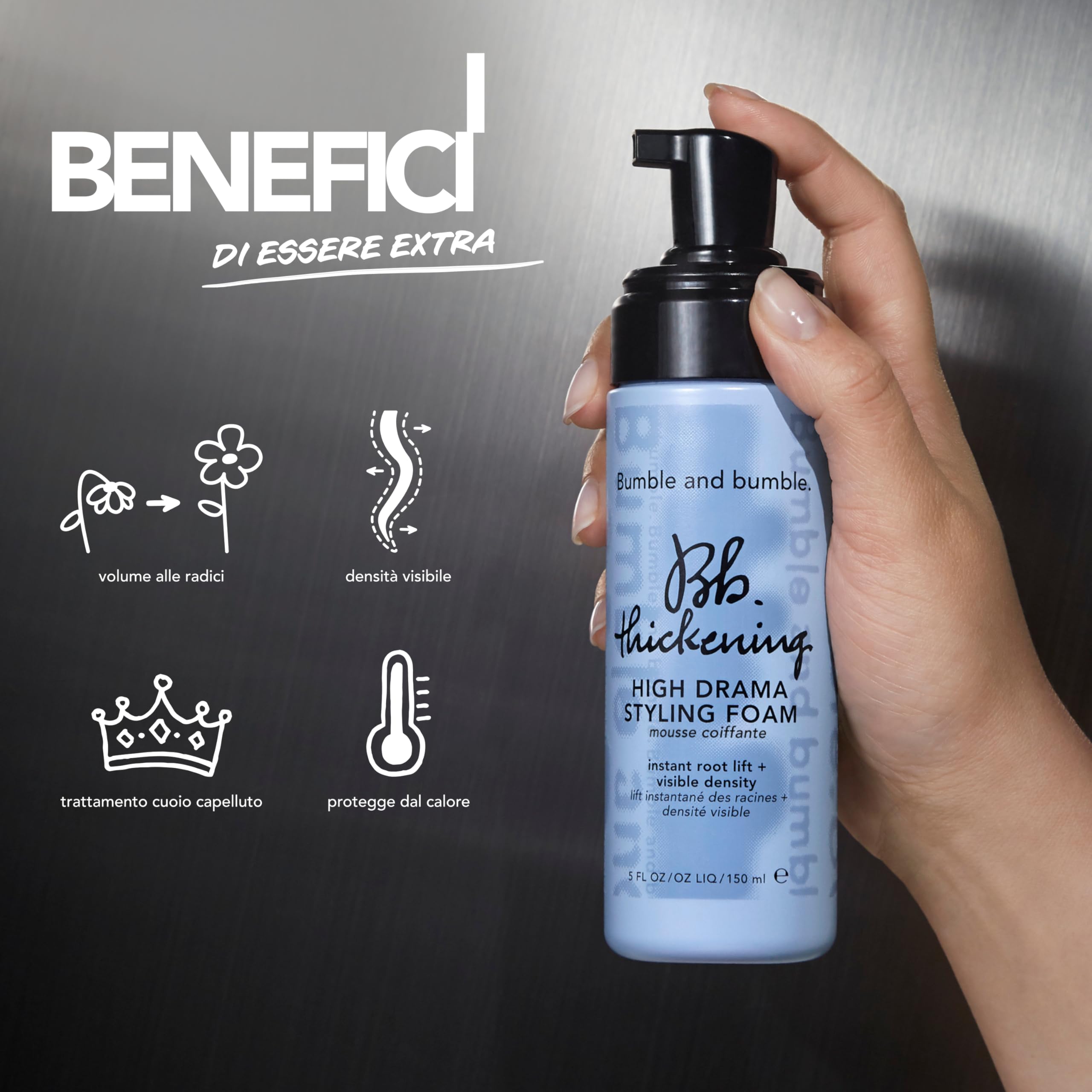Bumble and bumble Thickening High Drama Styling Foam 150 ml