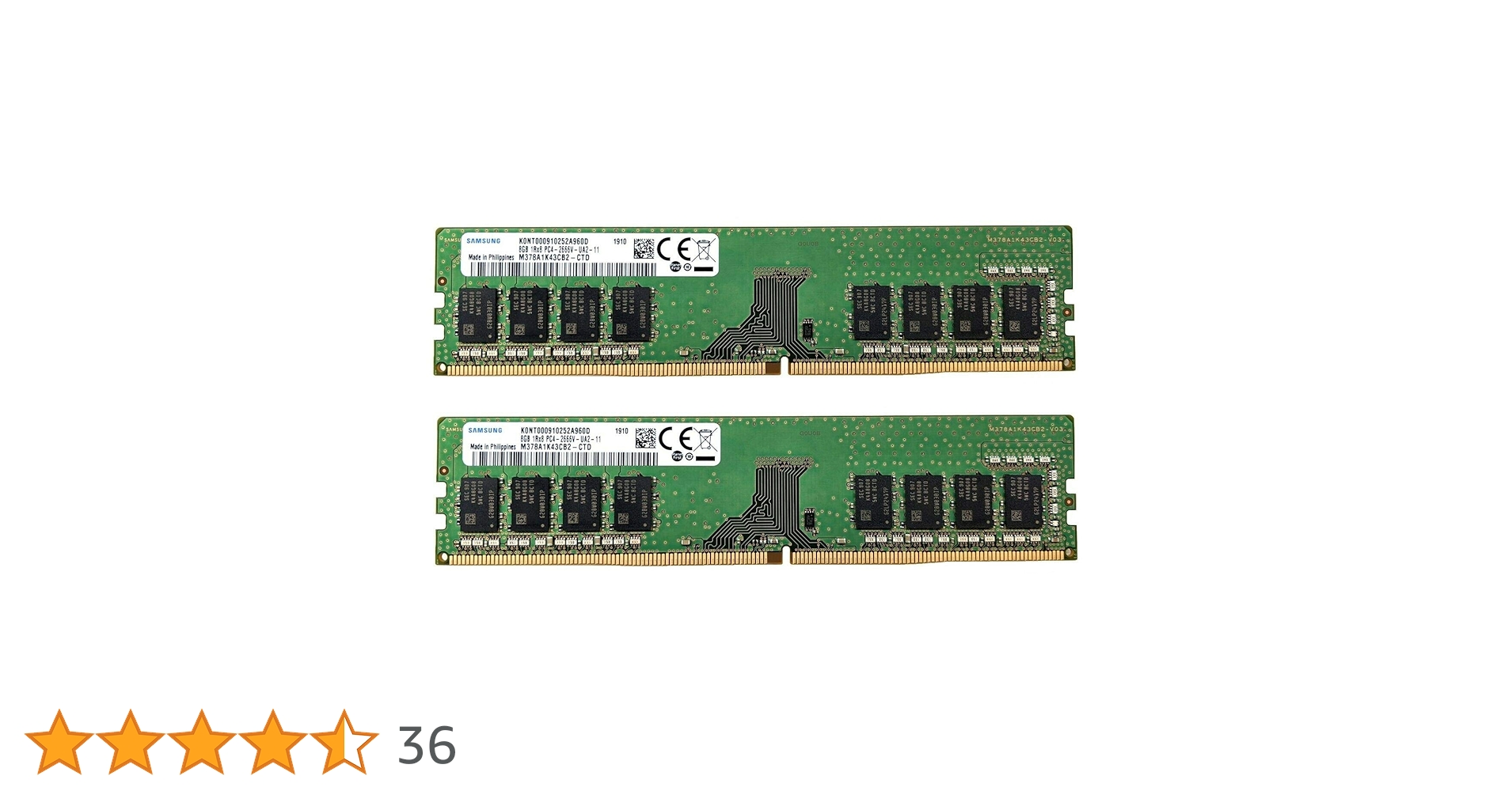 Amazon.co.jp: Samsung 16GB (2x8GB) DDR4 2666MHz DIMM PC4-21300
