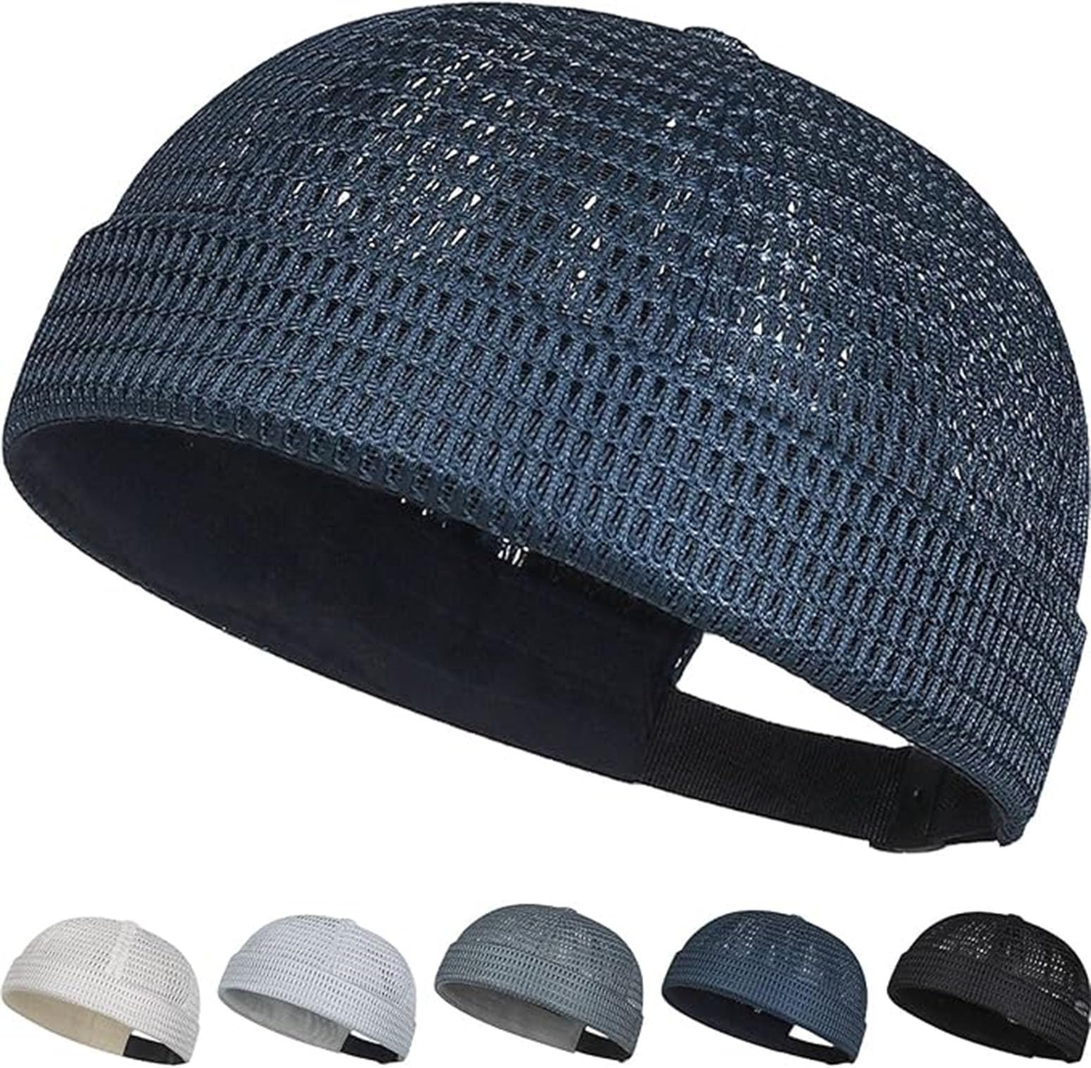 Tyiiplus Men’s Breathable Brimless Docker Hat – Lightweight Summer Mesh Skull Cap for Outdoor, Fishing, Hiking, Travel — view 9