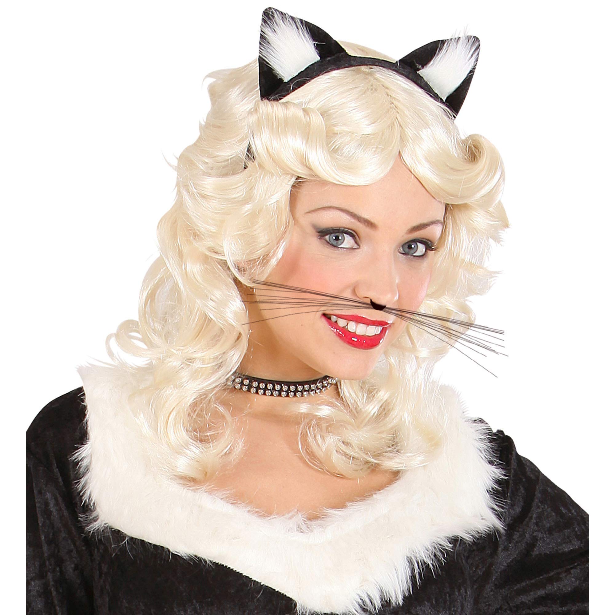 Fascia Da Lupo Per Feste - Orecchie Pelose Per Costumi E Halloween