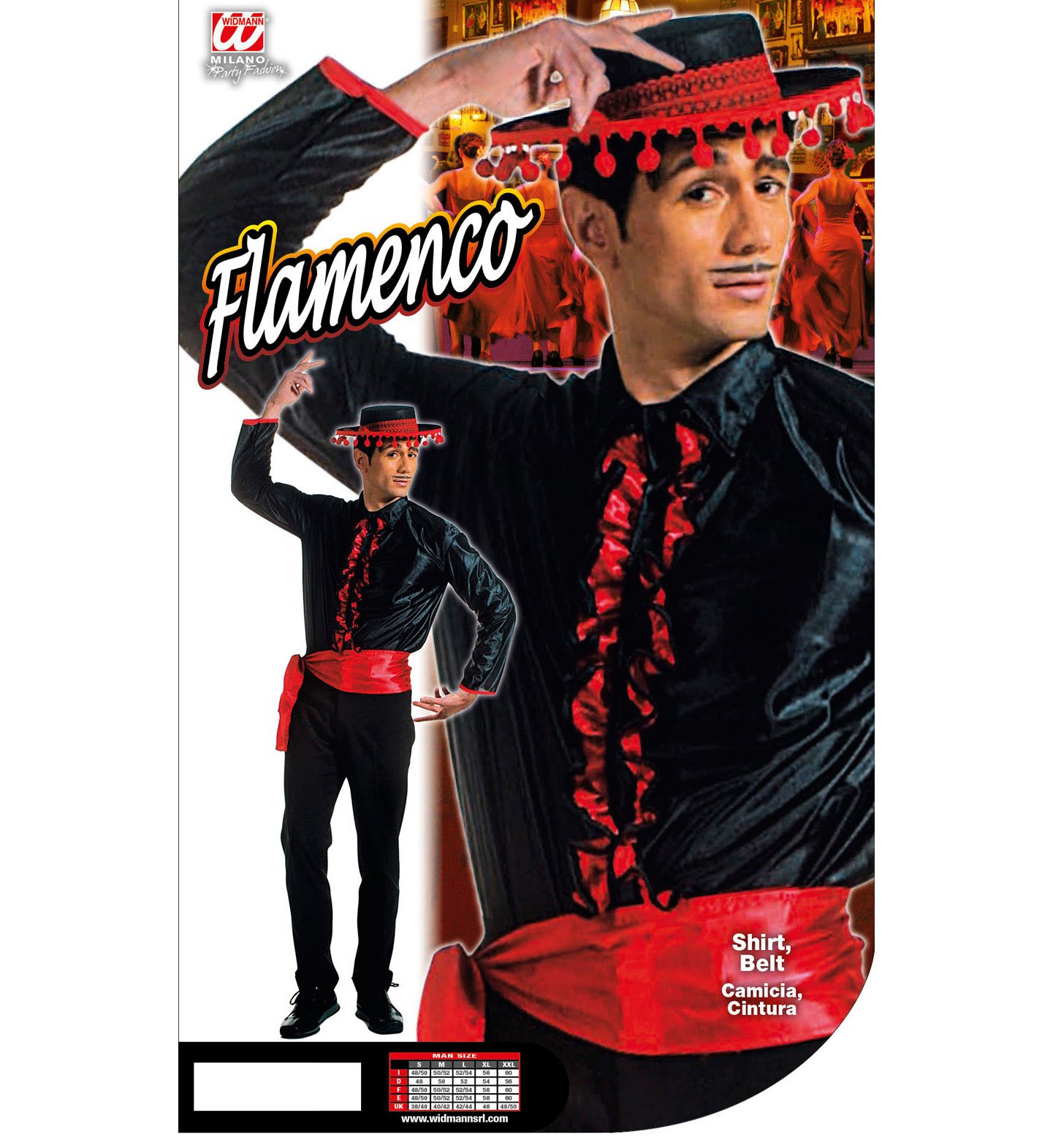 CHEMISE FLAMENCO (Chemise avec ceinture) | CED