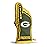 YouTheFan NFL Green Bay Packers 1 Oven Mitt, 13.25 x 6.5, Team Color
