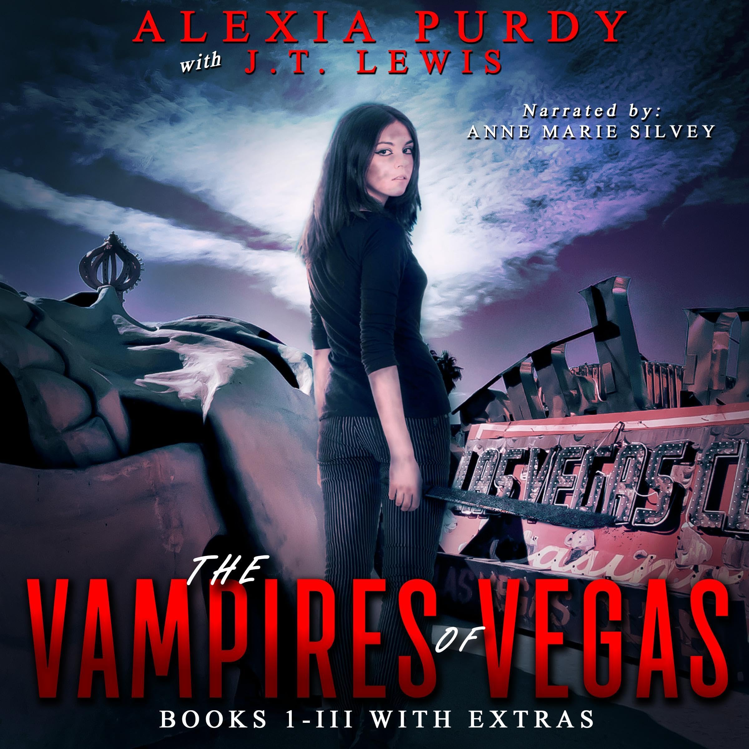 Cover art for The Vampires of Vegas, Books I-III with Extras