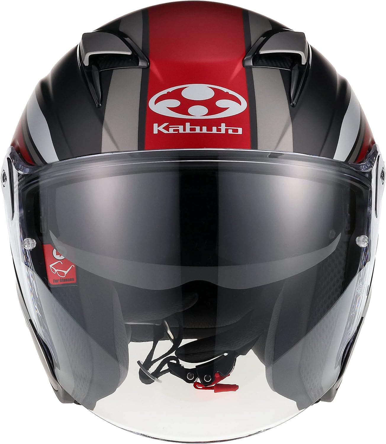 オージーケーカブト(OGK KABUTO)バイクヘルメット ジェット EXCEED DEUCE(デュース) フラットブラック (サイズ:M) 584542