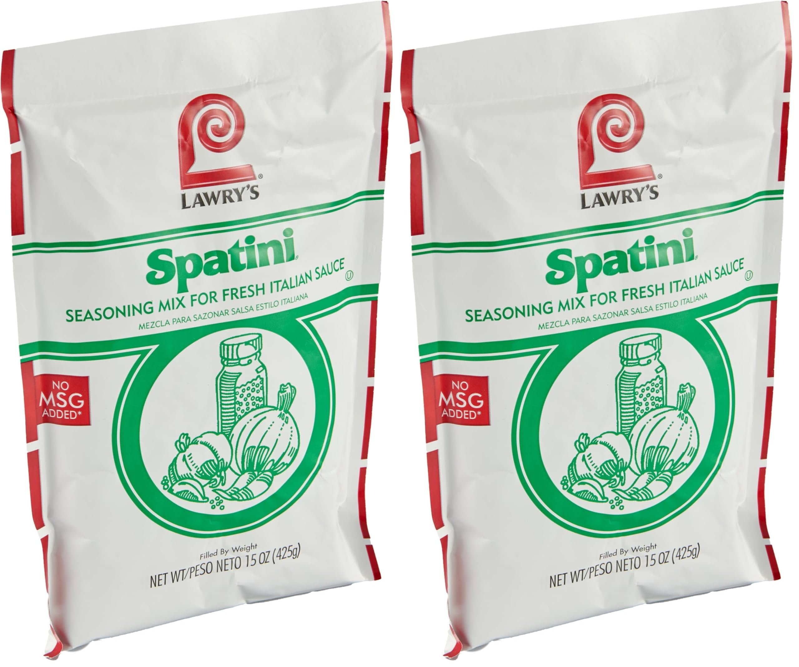 Lawry's Spatini Spaghetti Sauce Seasoning Mix, 15 oz - One 15 Ounce Packet of Sp