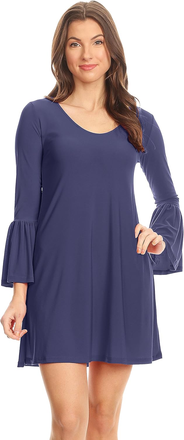 Bell sleeve summer dress Clearance
