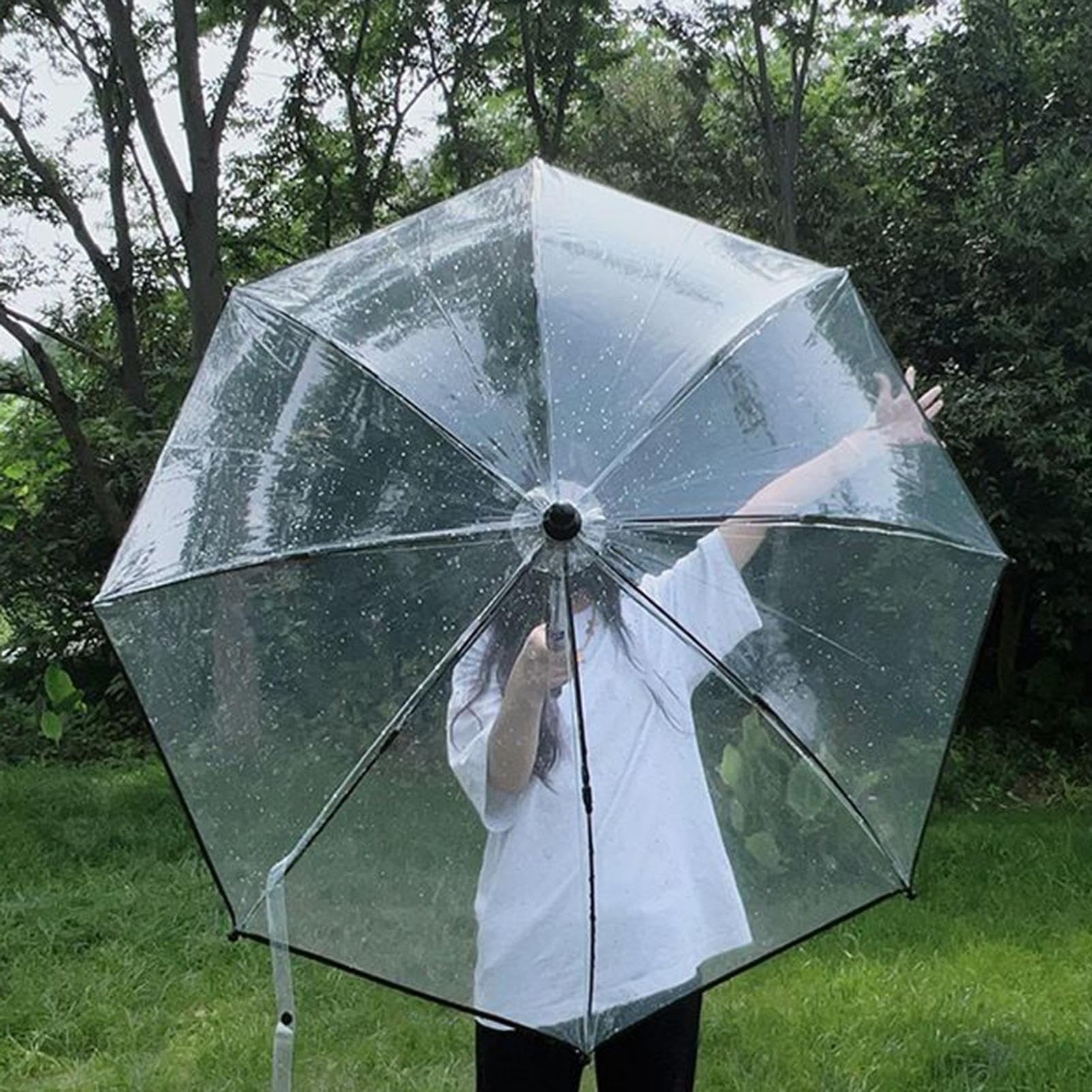 Spruzzatore D'Acqua Giocattolo Da Lotta E Scherzi Con Pioggia Trasparente | Ombrelli Scherzo Spruzzatore d'Acqua Per Esterno Giardino Cortile Spiaggia Piscina Ragazzi Adulti Compleanno