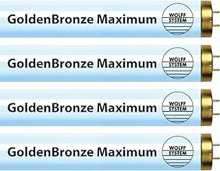 GoldenBronze Wolff System Maximum F71T12 100W Bipin Tanning Bulbs - Intense Bronze (16)