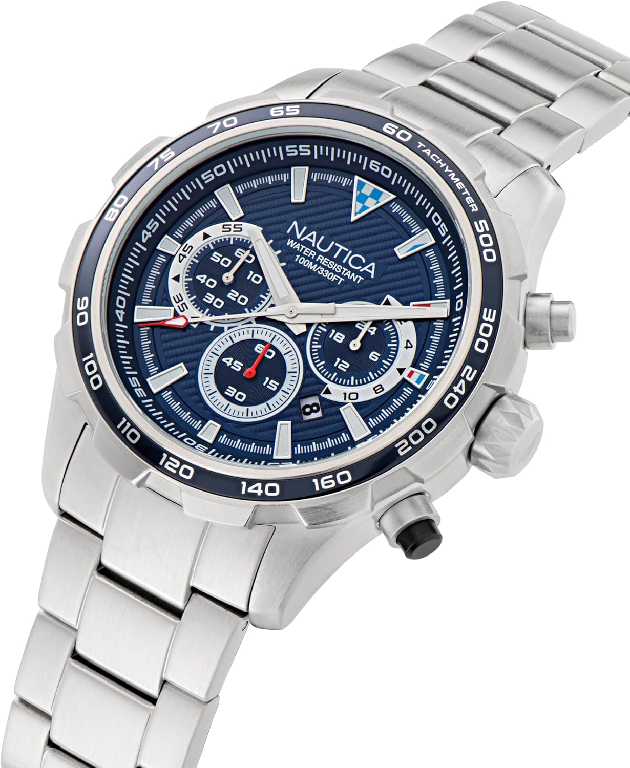Nautica Men's NST Chronograph 46mm Watch