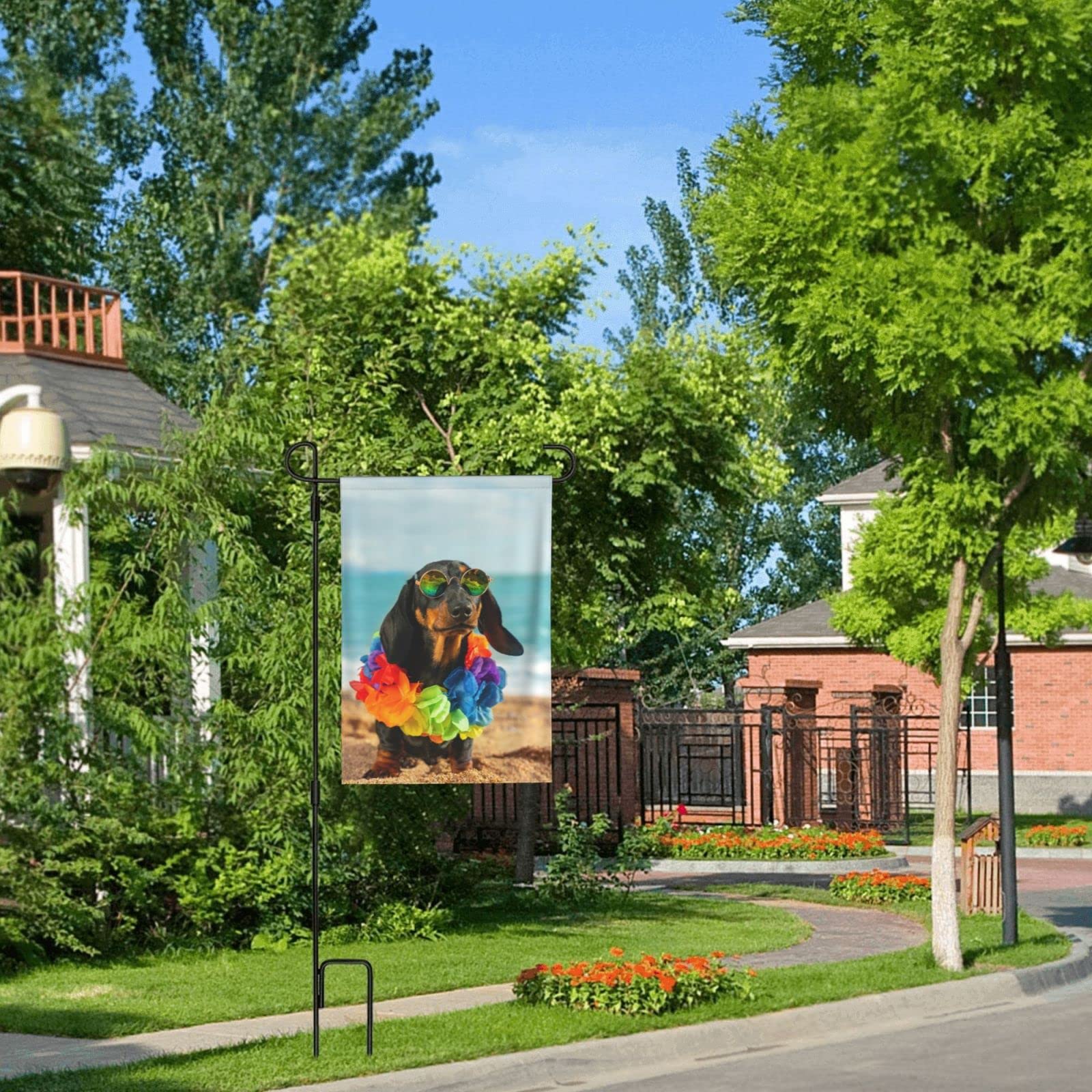 BLKWHT Drapeau De Maison De Chat D'Halloween 28 X 40 Cm Vertical Double Face Happy Halloween Citrouille Vacances Décorations Extérieures Toile De Jute Drapeau De Cour BW479-40